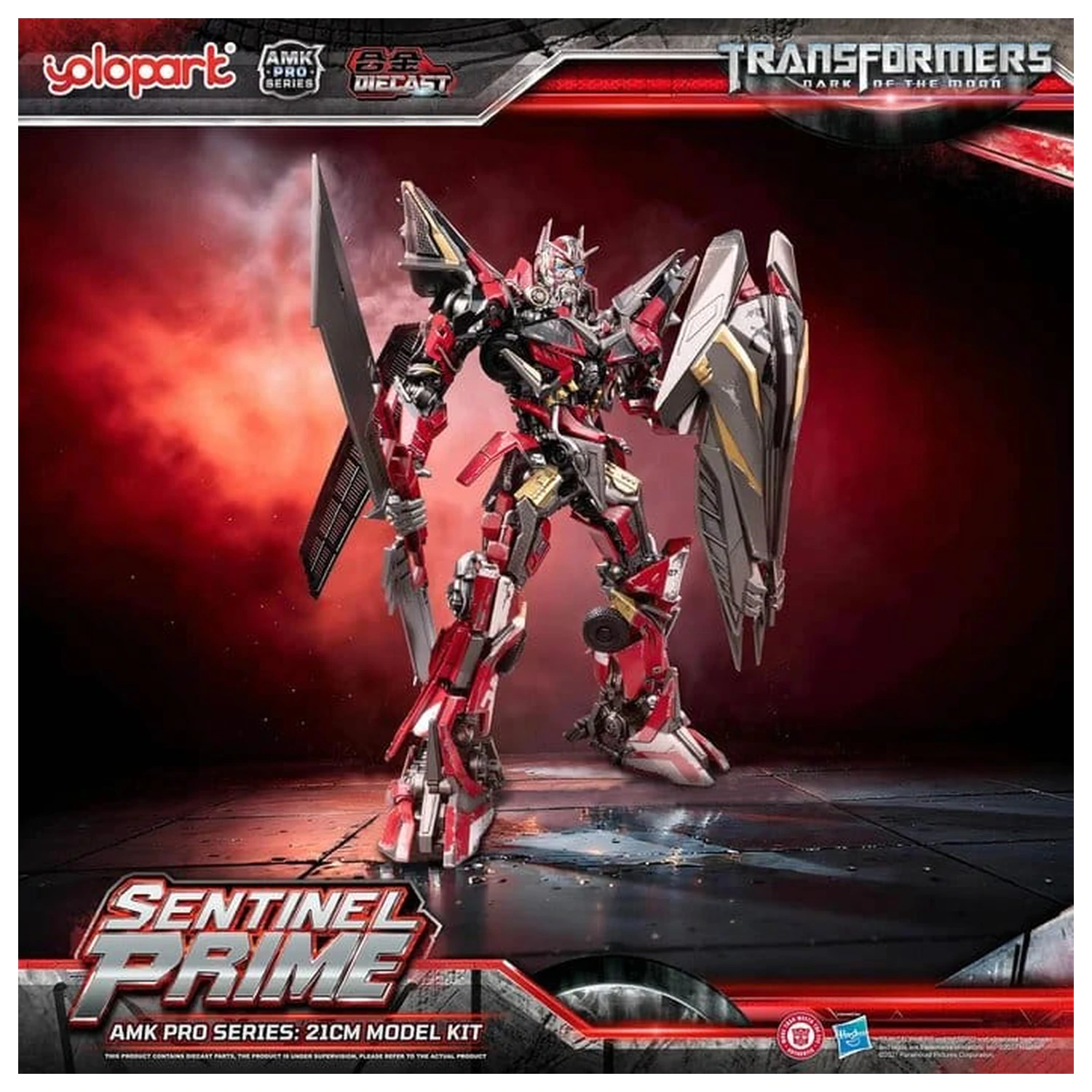 Transformers: Dark of the Moon AMK PRO Series Plastikový model Sentinel Prime 21 cm fotografii produktu