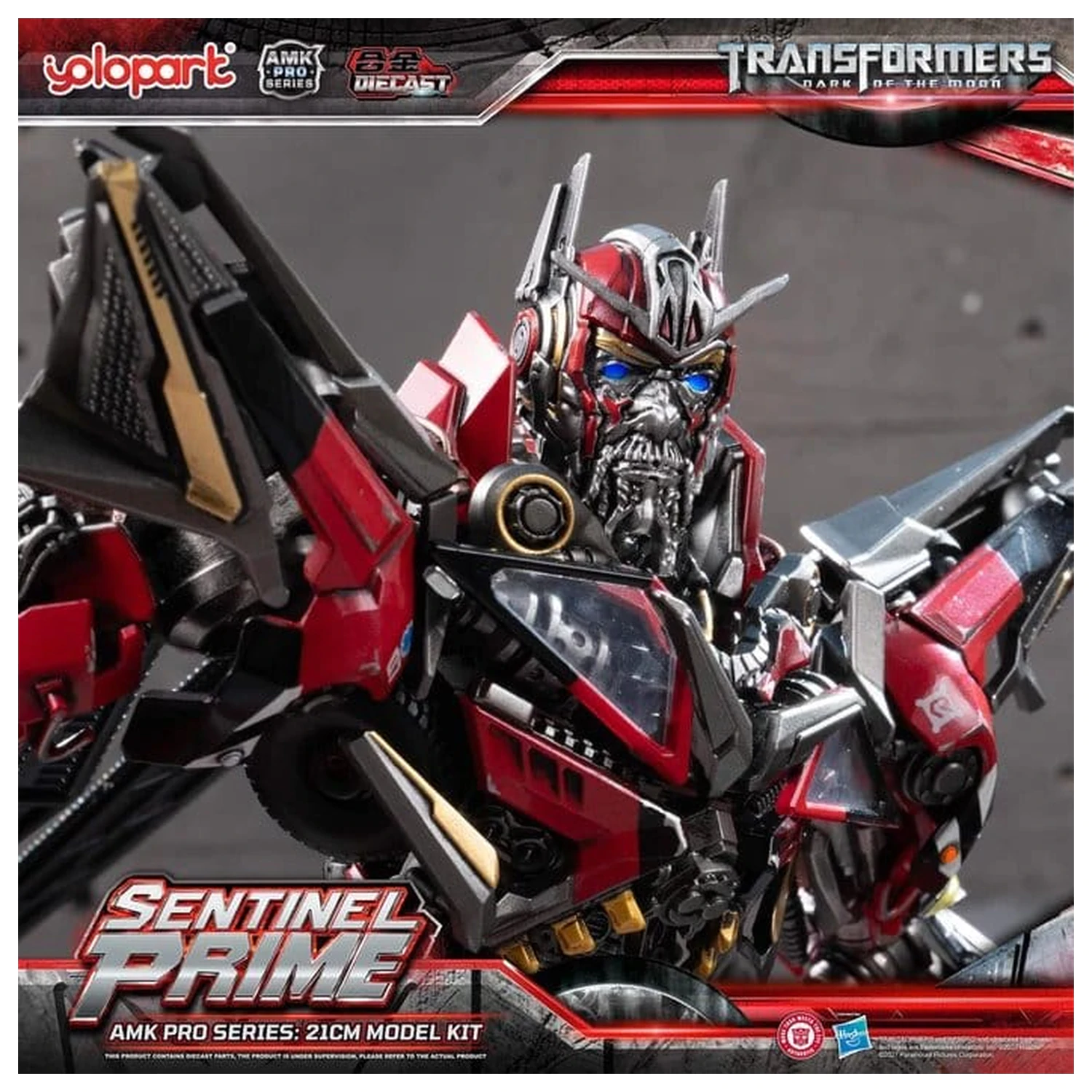 Transformers: Dark of the Moon AMK PRO Series Plastikový model Sentinel Prime 21 cm fotografii produktu