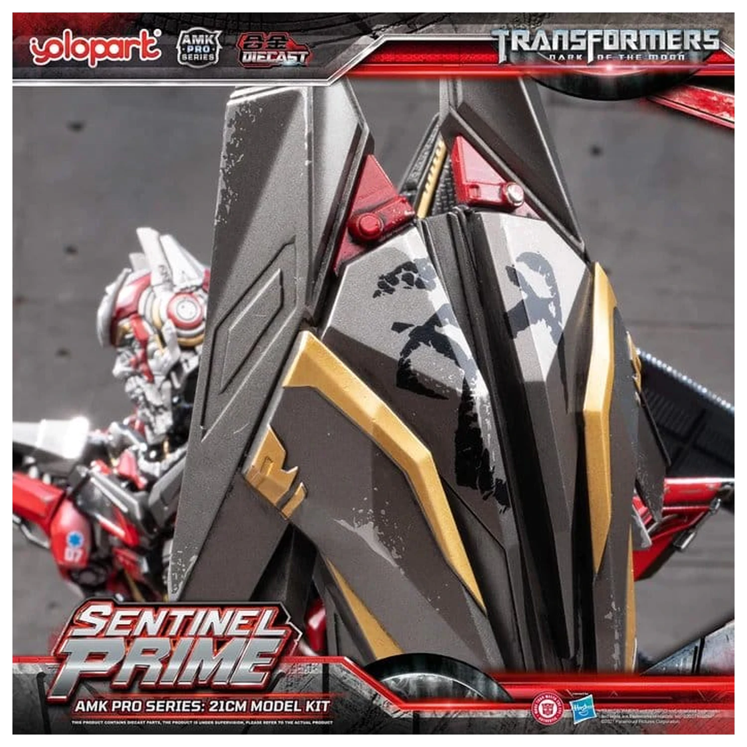 Transformers: Dark of the Moon AMK PRO Series Plastikový model Sentinel Prime 21 cm fotografii produktu