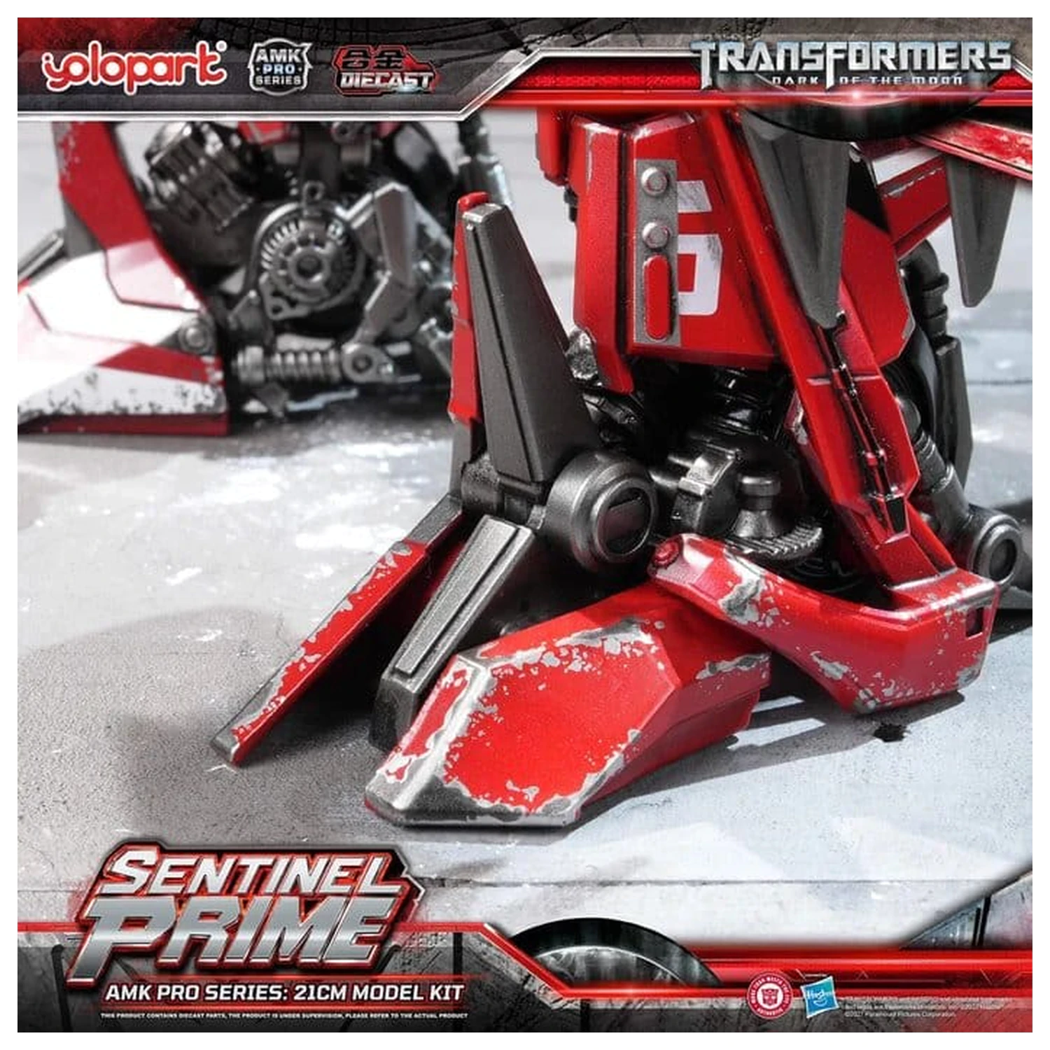 Transformers: Dark of the Moon AMK PRO Series Plastikový model Sentinel Prime 21 cm fotografii produktu