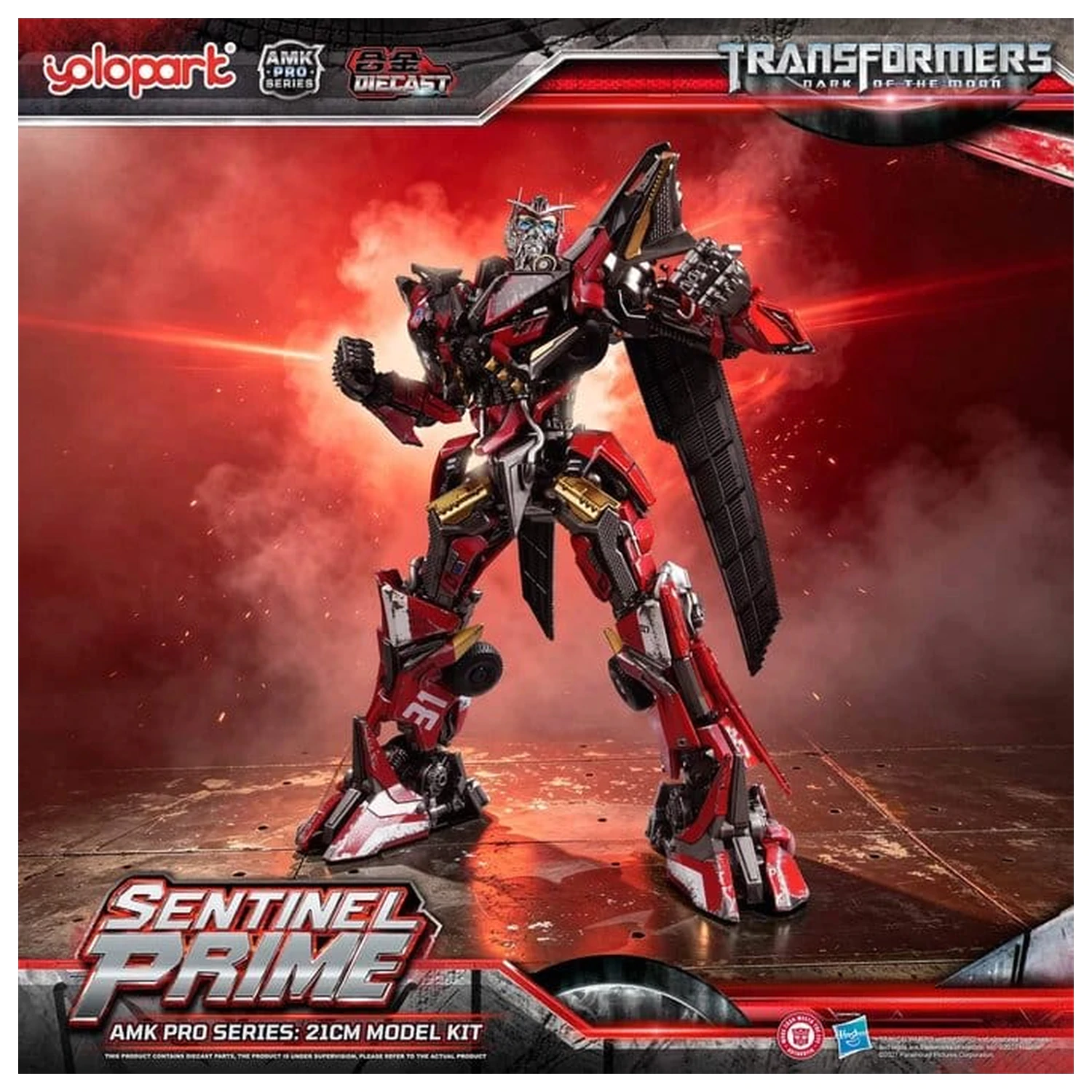 Transformers: Dark of the Moon AMK PRO Series Plastikový model Sentinel Prime 21 cm fotografii produktu