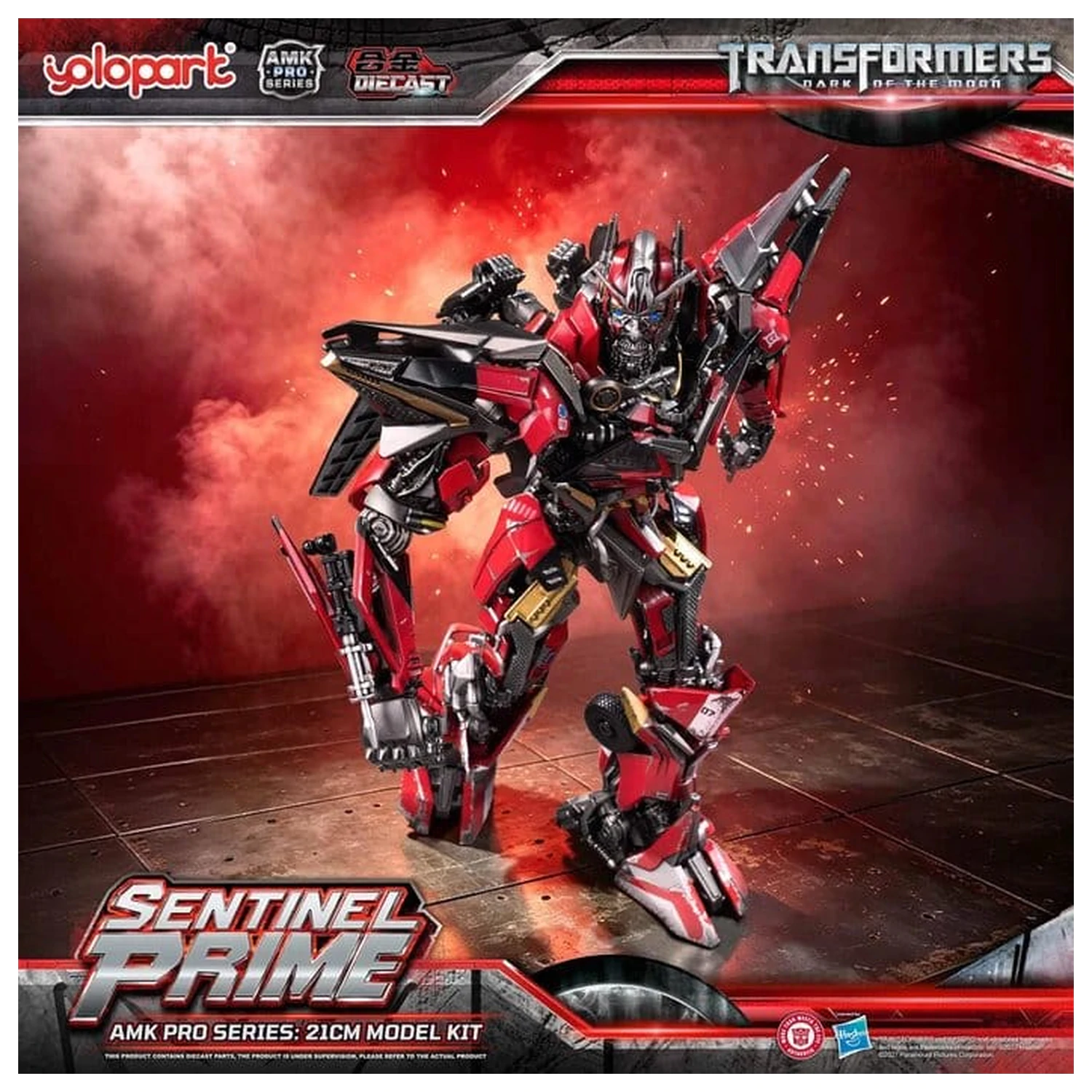 Transformers: Dark of the Moon AMK PRO Series Plastikový model Sentinel Prime 21 cm fotografii produktu
