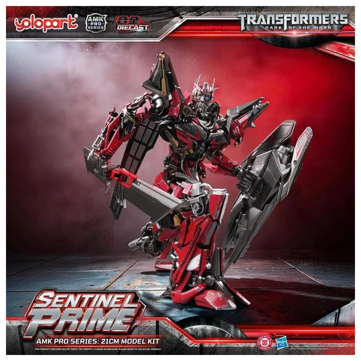 Transformers: Dark of the Moon AMK PRO Series Plastikový model Sentinel Prime 21 cm fotografii produktu