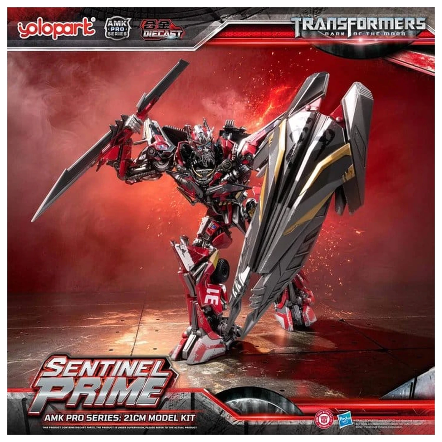 Transformers: Dark of the Moon AMK PRO Series Plastikový model Sentinel Prime 21 cm fotografii produktu
