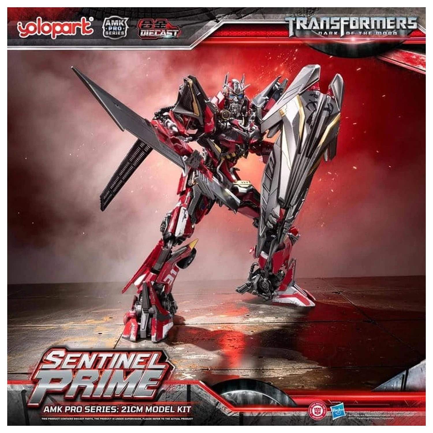 Transformers: Dark of the Moon AMK PRO Series Plastikový model Sentinel Prime 21 cm fotografii produktu