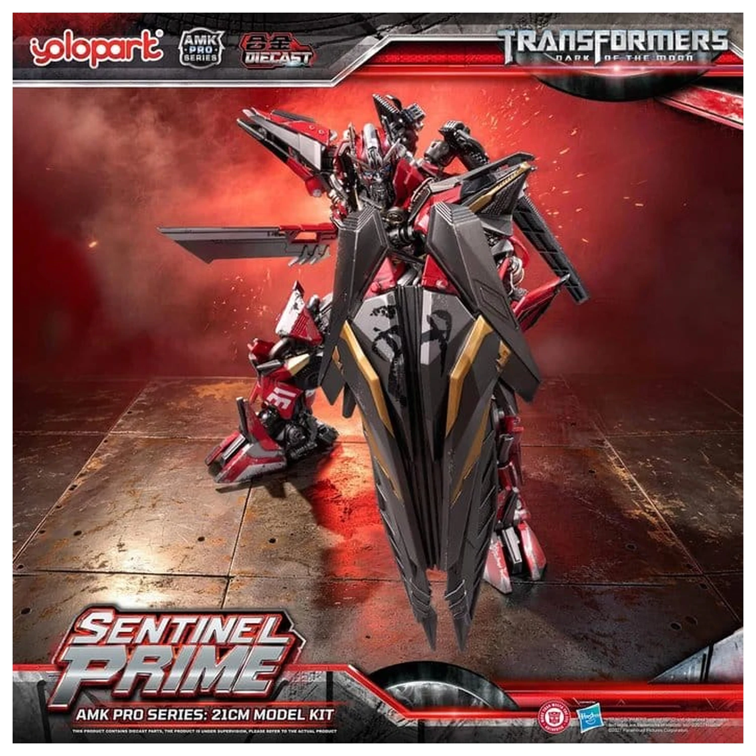Transformers: Dark of the Moon AMK PRO Series Plastikový model Sentinel Prime 21 cm fotografii produktu