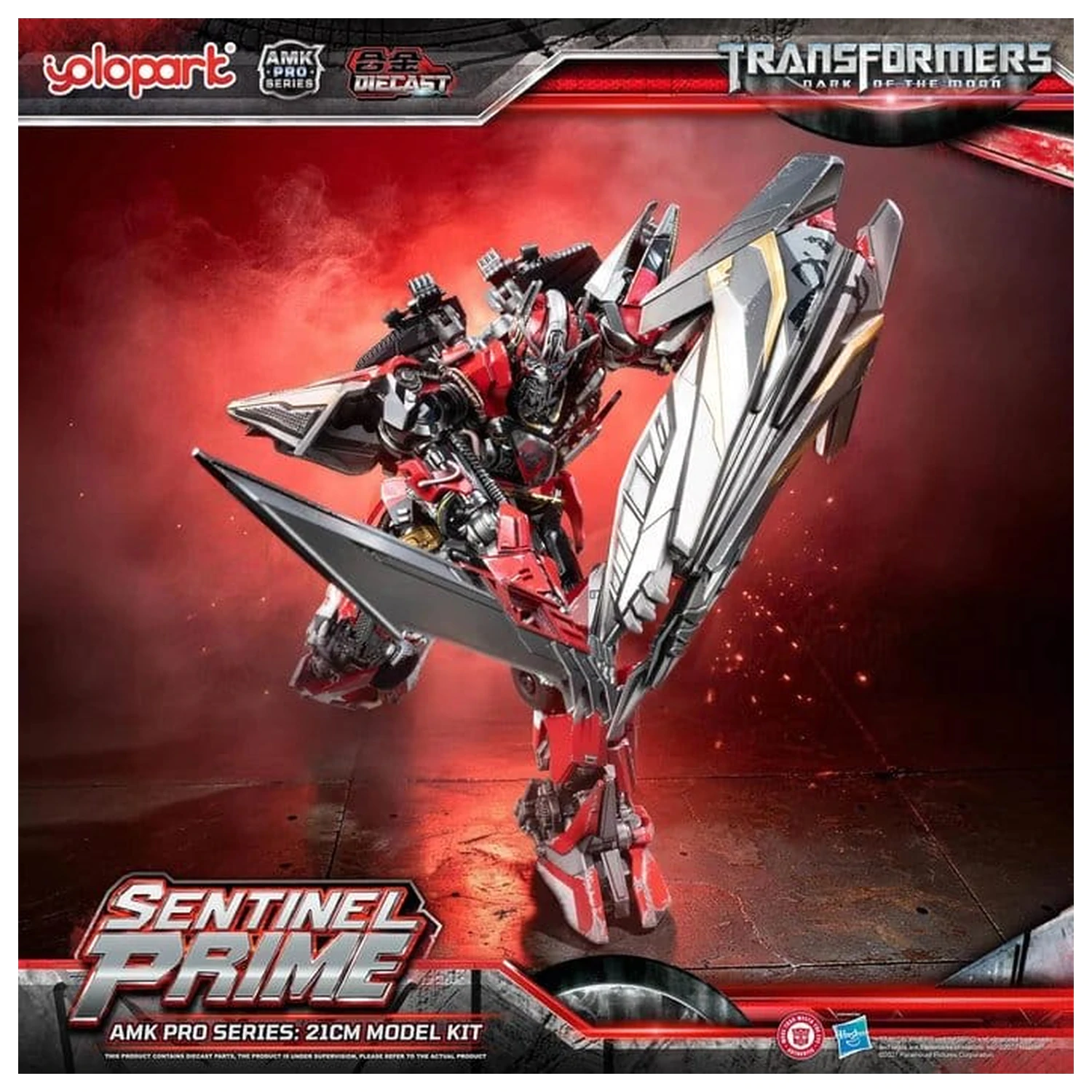 Transformers: Dark of the Moon AMK PRO Series Plastikový model Sentinel Prime 21 cm fotografii produktu