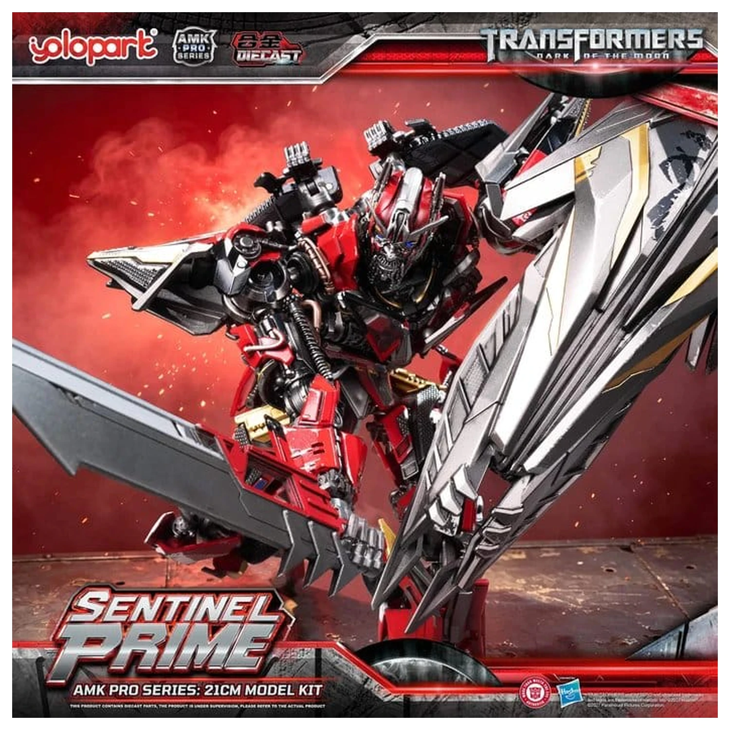 Transformers: Dark of the Moon AMK PRO Series Plastikový model Sentinel Prime 21 cm fotografii produktu