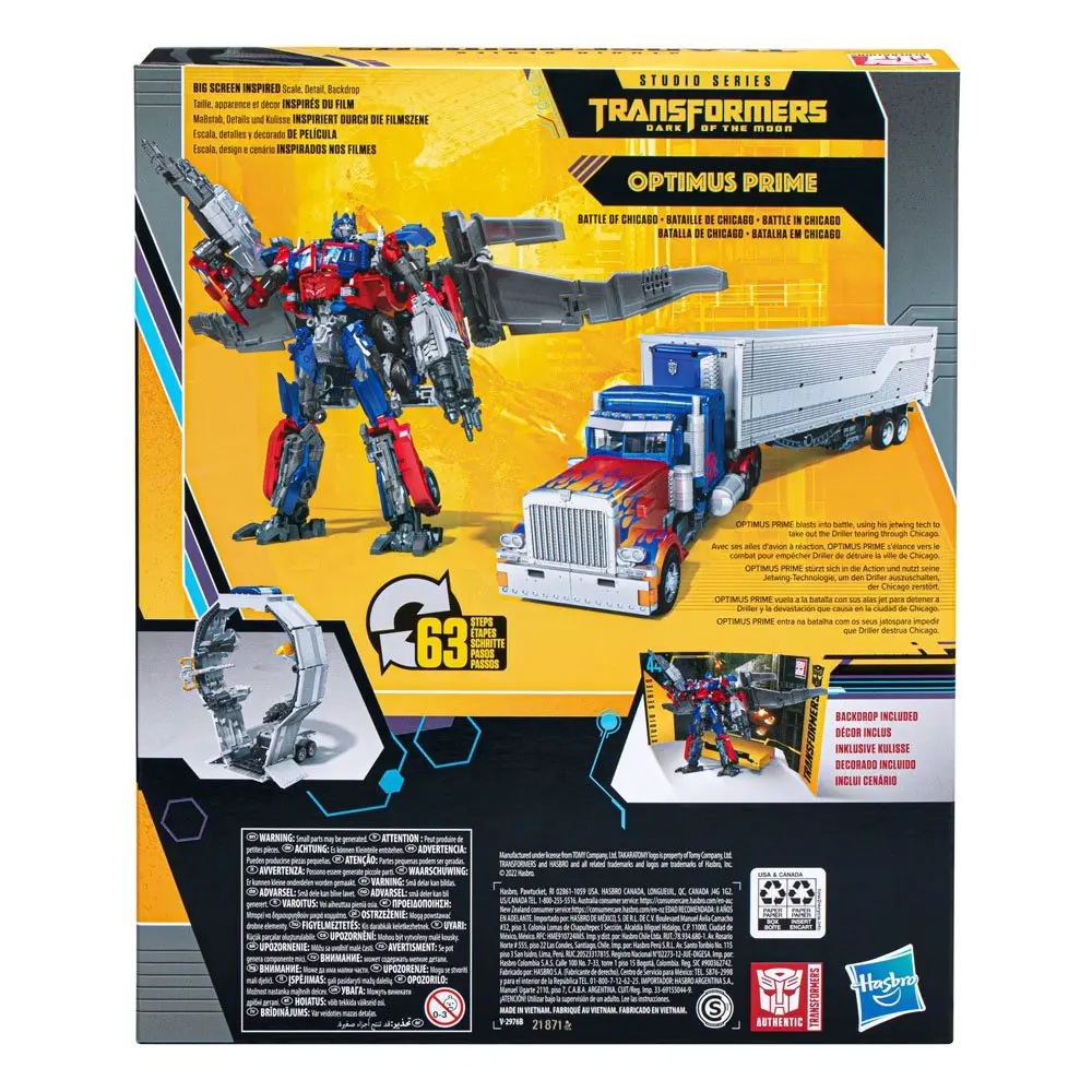 Transformers: Dark of the Moon Buzzworthy Bumblebee Studio Series akční figurka Optimus Prime 22 cm fotografii produktu