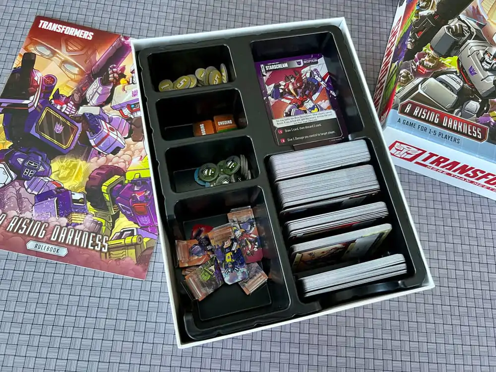 Transformers karetní hra Deck-Building A Rising Darkness *Englische Version* fotografii produktu
