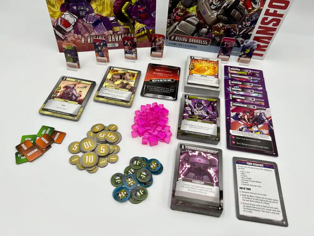Transformers karetní hra Deck-Building A Rising Darkness *Englische Version* fotografii produktu