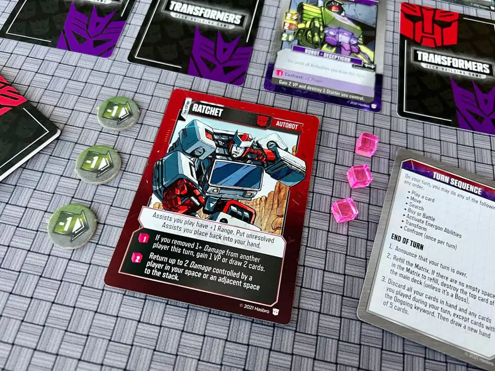 Transformers karetní hra Deck-Building *Englische Version* fotografii produktu