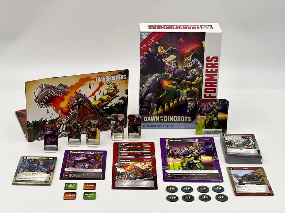 Transformers karetní hra Deck-Building Dawn of the Dinobots Expansion *Anglická verze* fotografii produktu