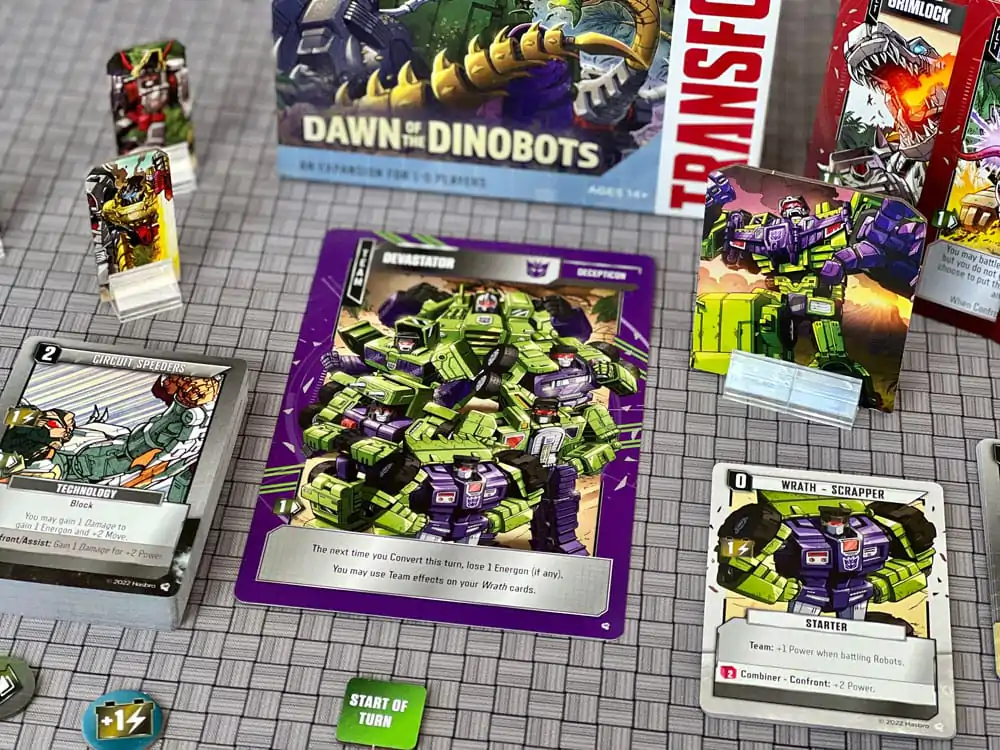 Transformers karetní hra Deck-Building Dawn of the Dinobots Expansion *Anglická verze* fotografii produktu