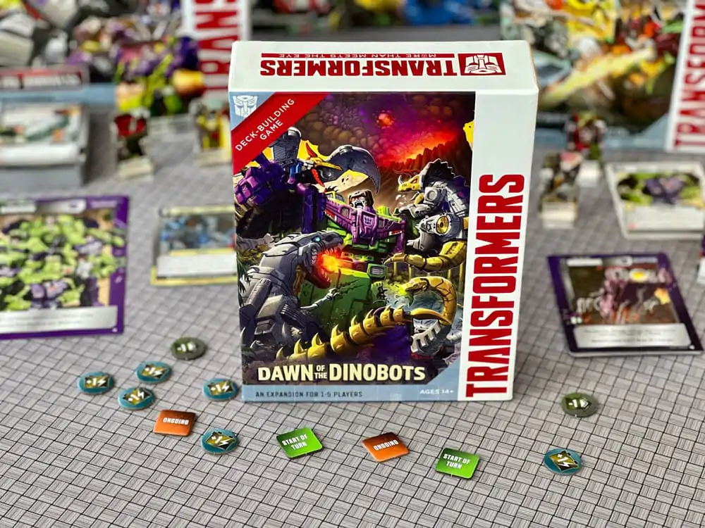 Transformers karetní hra Deck-Building Dawn of the Dinobots Expansion *Anglická verze* fotografii produktu
