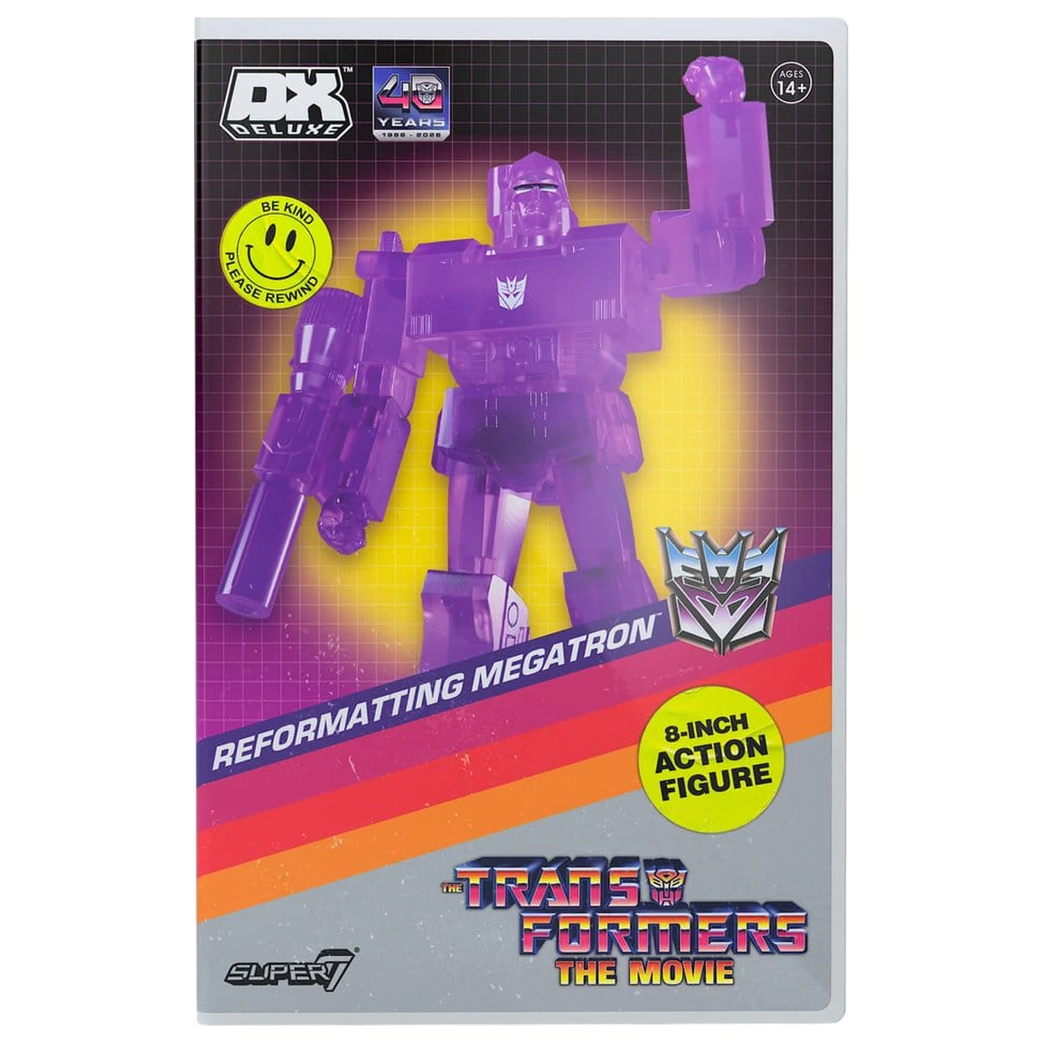 Transformers Deluxe akční figurka Vlna 02 Reformatting Megatron (VHS, The Movie) fotografii produktu
