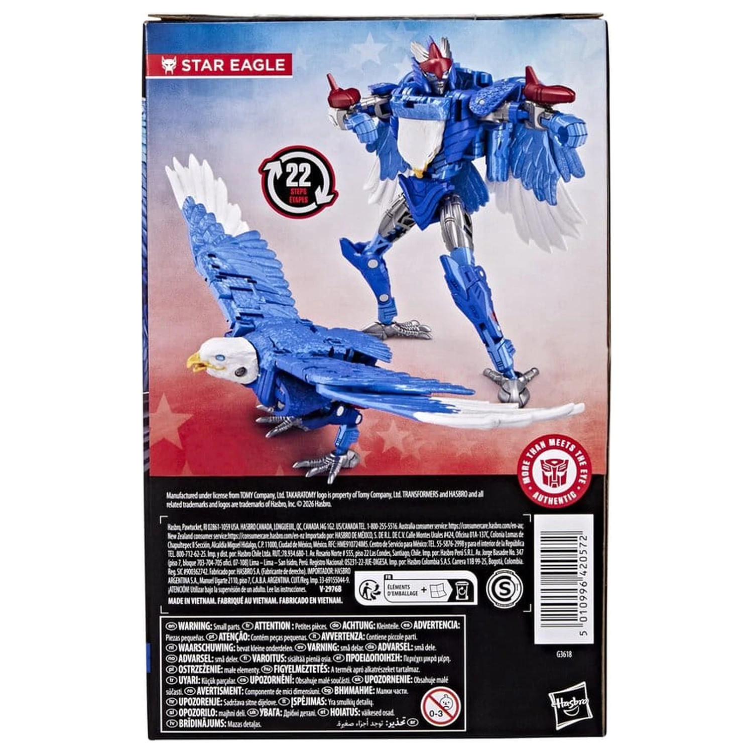 Transformers Deluxe Class akční figurka Star Eagle 11 cm fotografii produktu