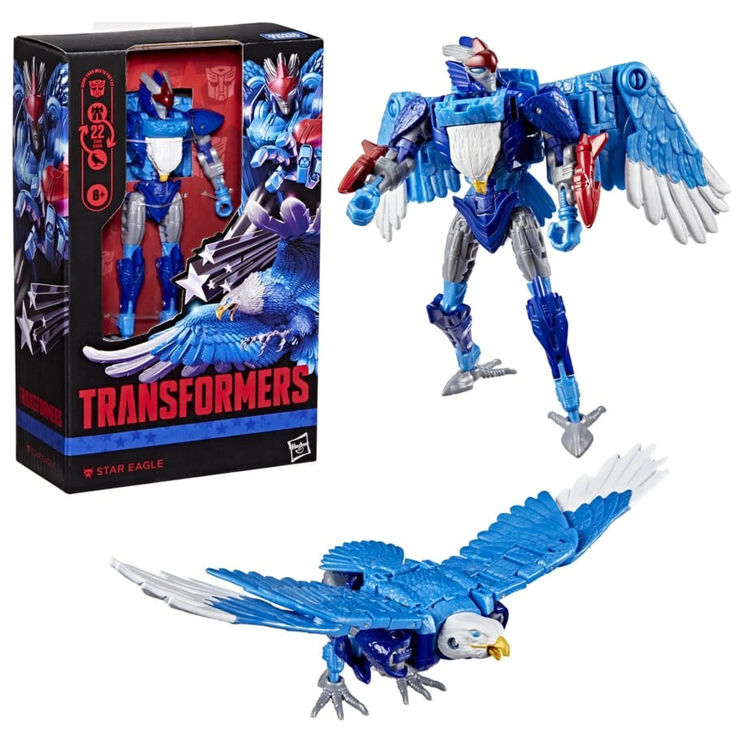 Transformers Deluxe Class akční figurka Star Eagle 11 cm fotografii produktu