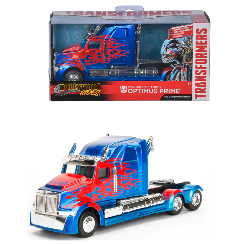 Transformers Sběratelský kovový model 1/32 T5 Optimus Prime fotografii produktu