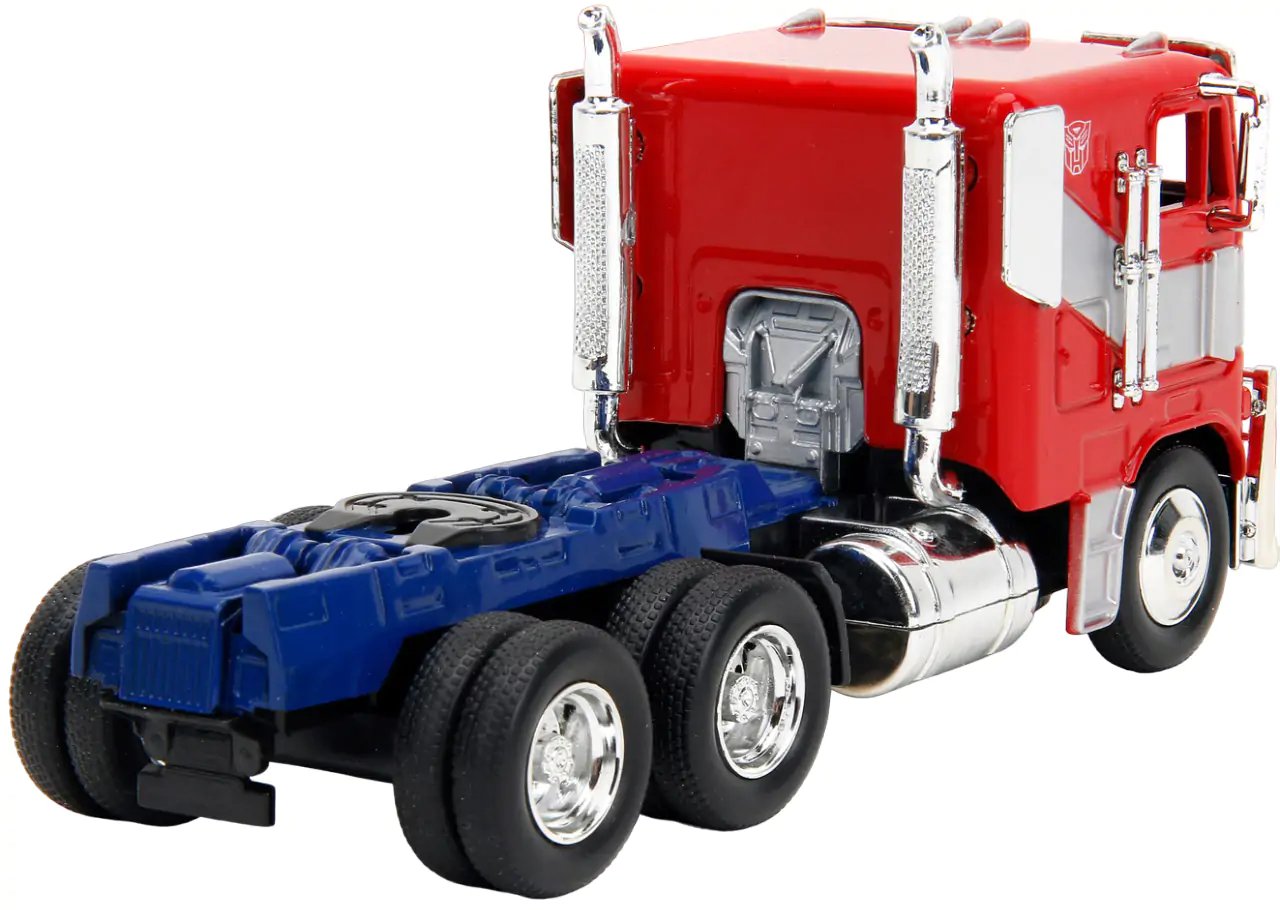 Transformers Diecast Model 1/32 T7 Optimus Prime Nákladní auto fotografii produktu