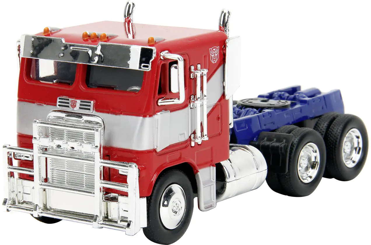 Transformers Diecast Model 1/32 T7 Optimus Prime Nákladní auto fotografii produktu