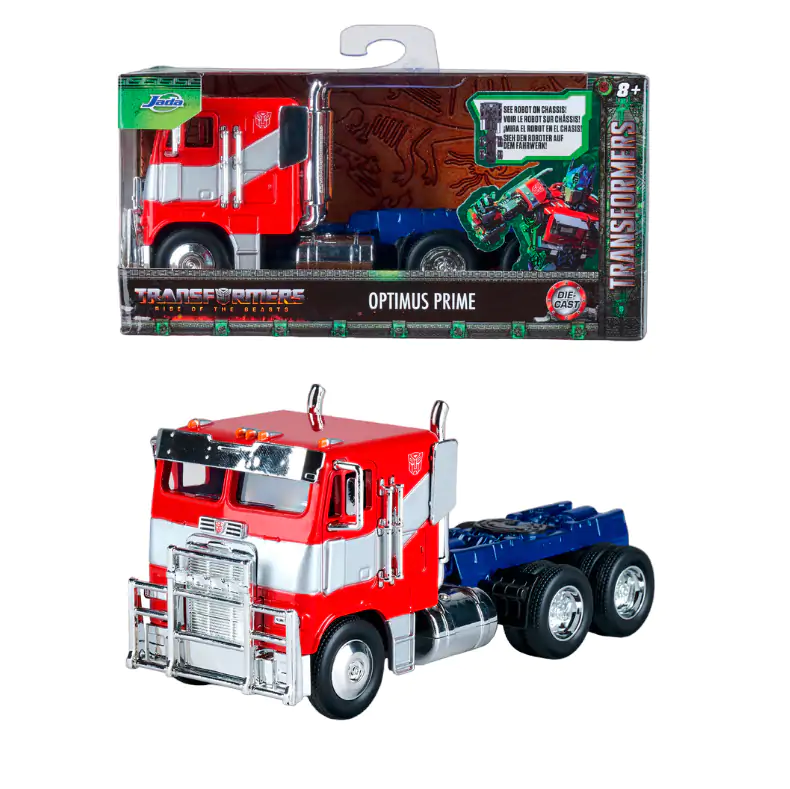 Transformers Diecast Model 1/32 T7 Optimus Prime Nákladní auto fotografii produktu