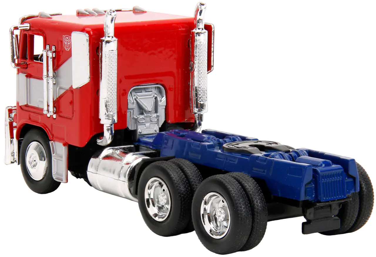 Transformers Diecast Model 1/32 T7 Optimus Prime Nákladní auto fotografii produktu