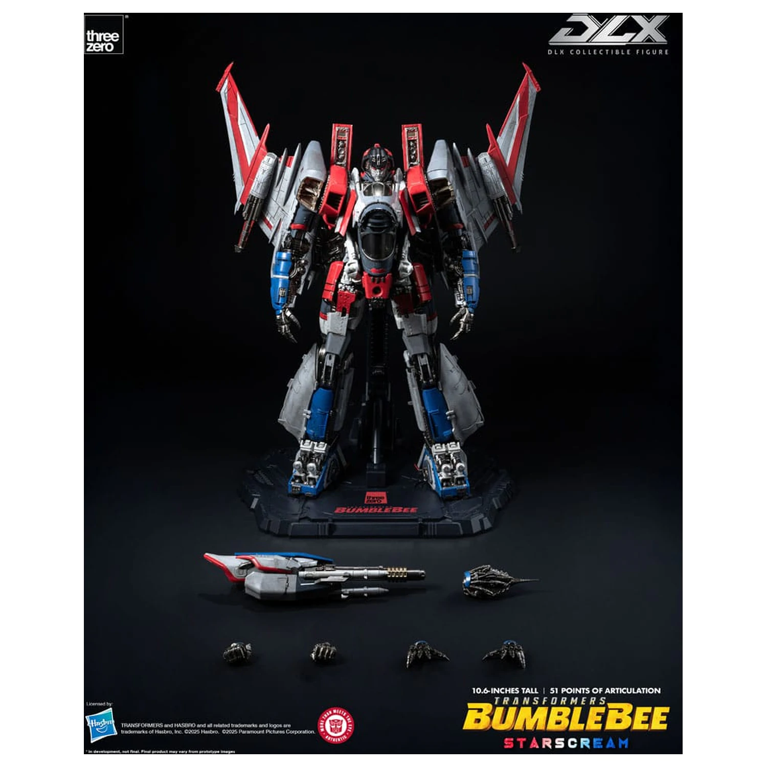 Transformers DLX Akční figurka Starscream Bumblebee 27 cm fotografii produktu