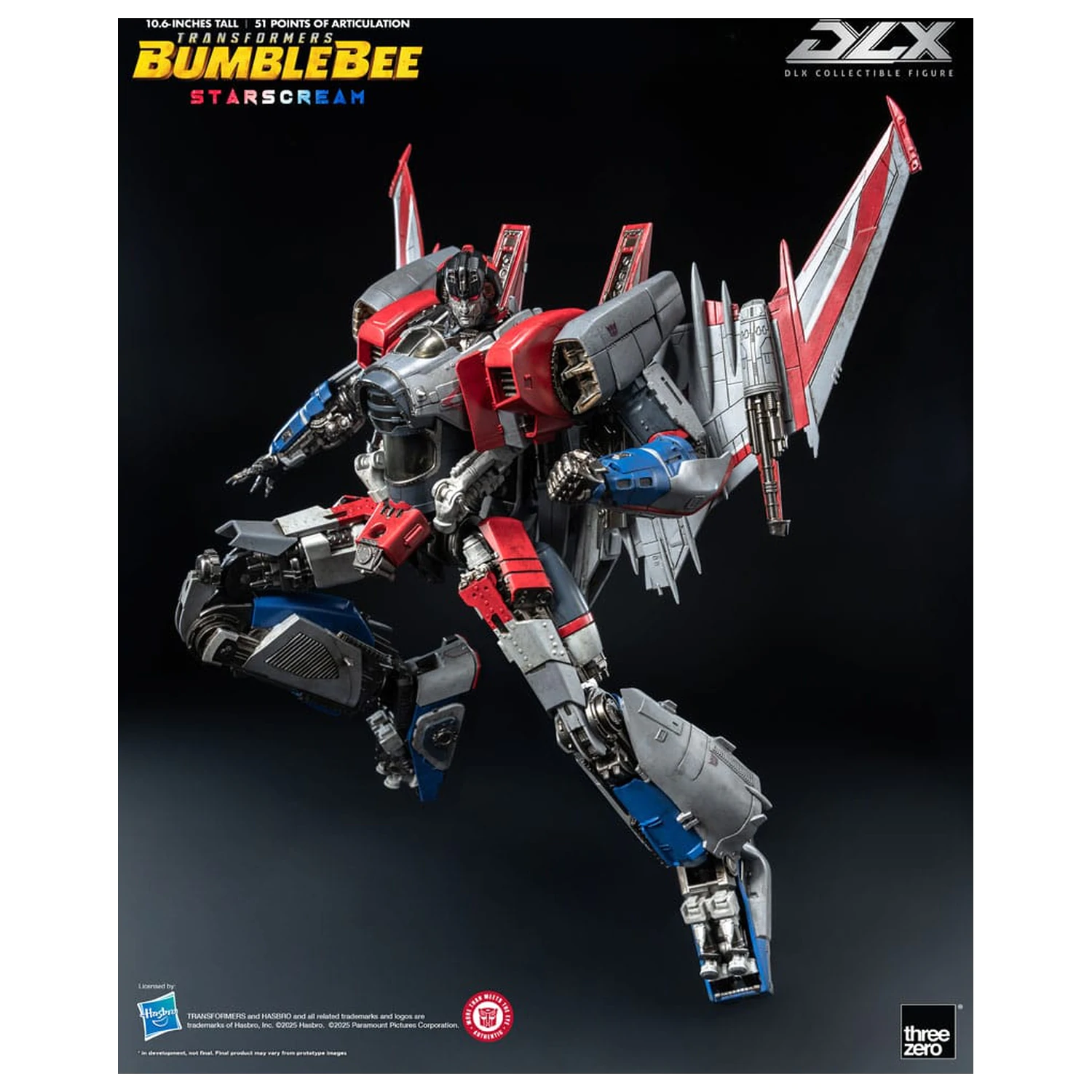Transformers DLX Akční figurka Starscream Bumblebee 27 cm fotografii produktu