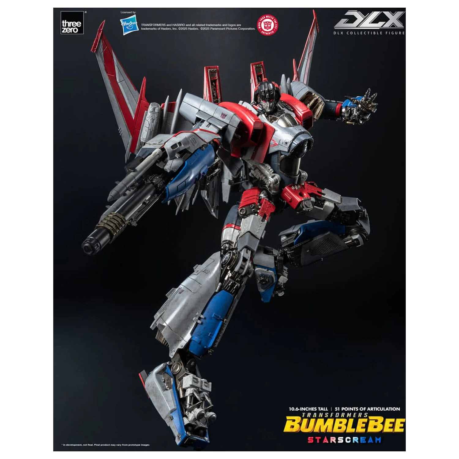 Transformers DLX Akční figurka Starscream Bumblebee 27 cm fotografii produktu