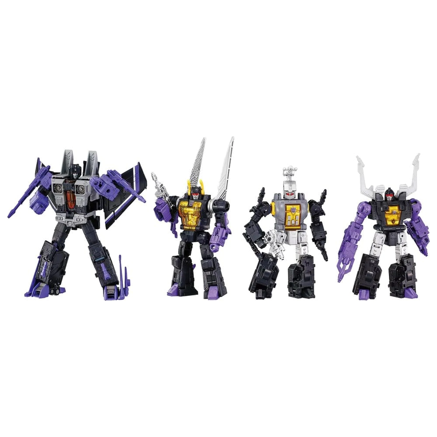 Transformers Dramatic Capture Series akční figurky 4-Pack Decepticons Part 2 fotografii produktu