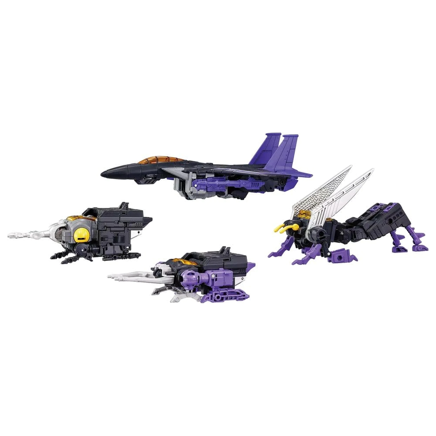 Transformers Dramatic Capture Series akční figurky 4-Pack Decepticons Part 2 fotografii produktu