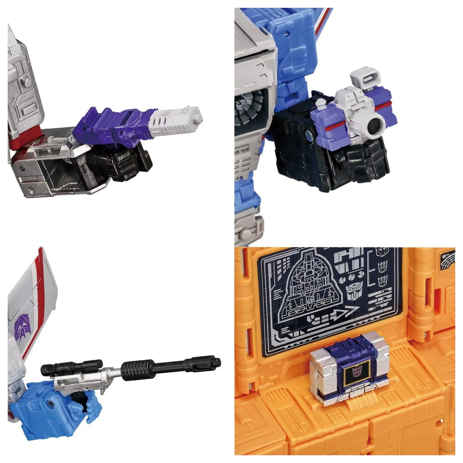 Transformers Dramatic Capture Series akční figurky 4-Pack Decepticons Part 2 fotografii produktu