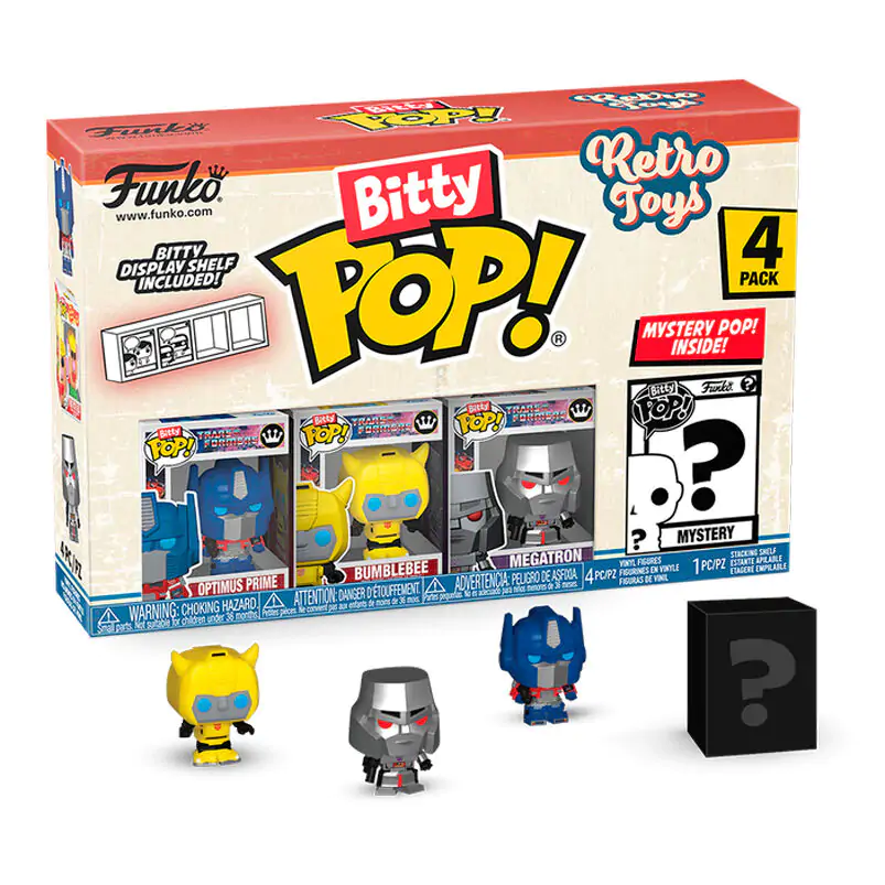 Transformers Bitty Funko POP! Vinylová figurka 4-pack 2,5 cm fotografii produktu