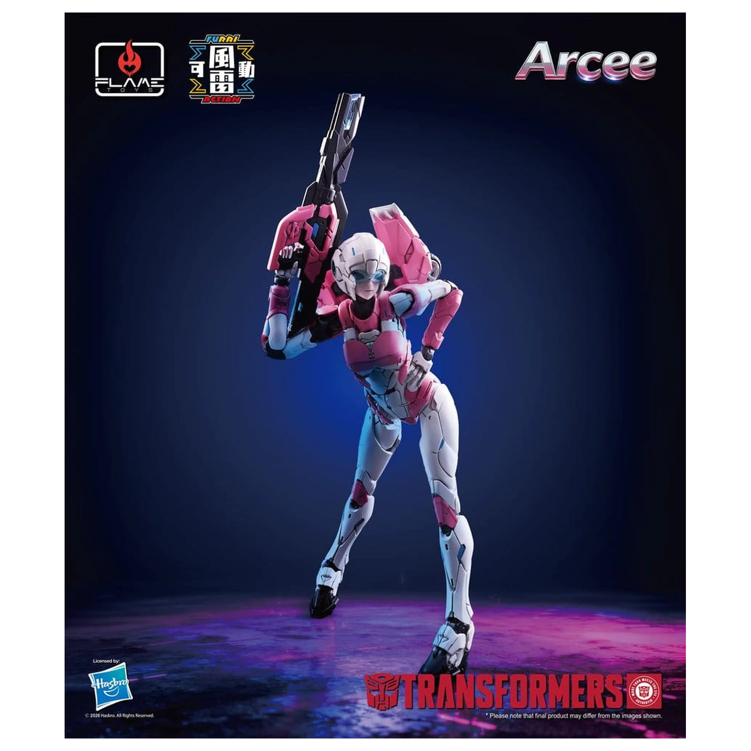 Transformers Furai Action Akční figurka Arcee 16 cm fotografii produktu