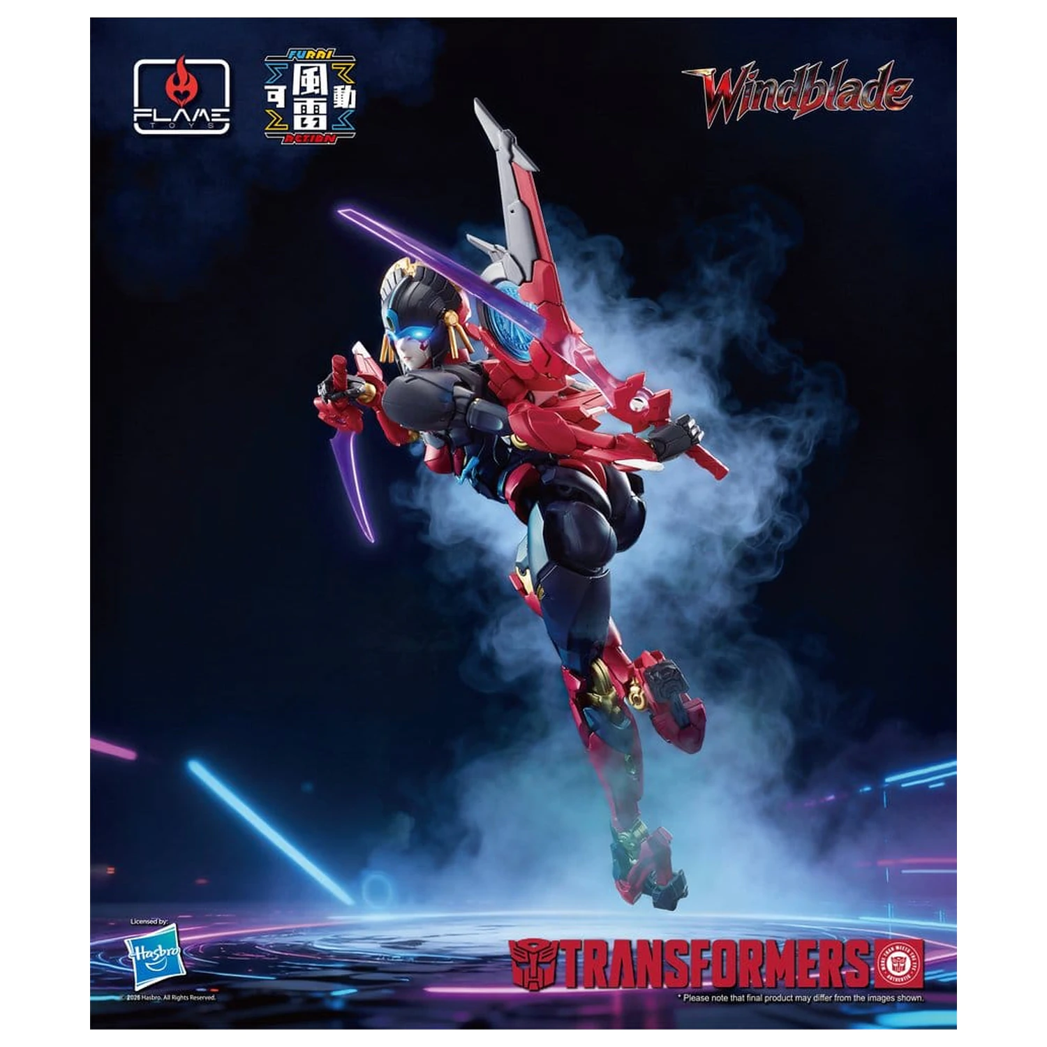 Transformers Furai Action akční figurka Windblade 16 cm fotografii produktu