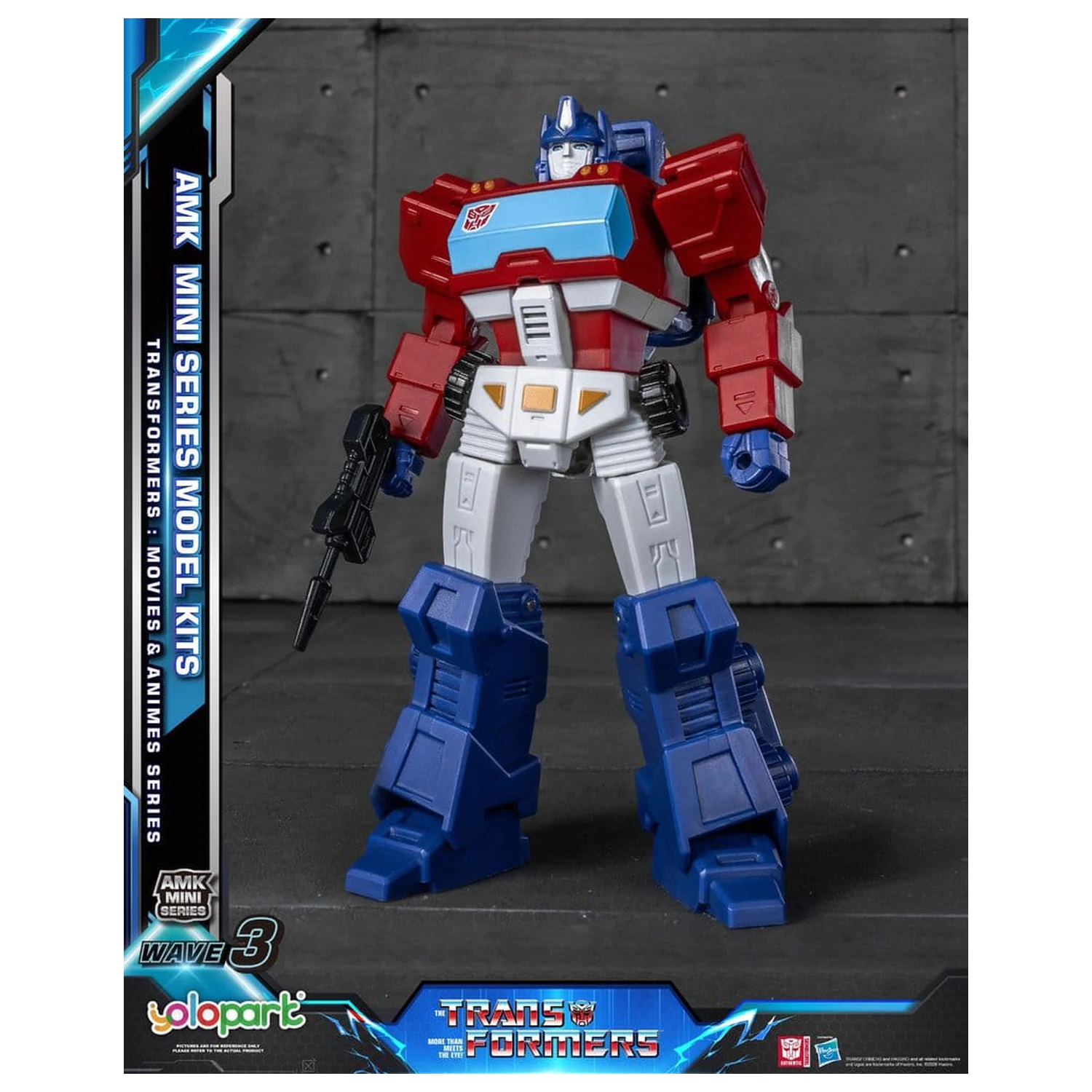 Transformers Generation One AMK Mini Series Plastikový Model Kit Vlna 3 Orion Pax IDW 11 cm fotografii produktu
