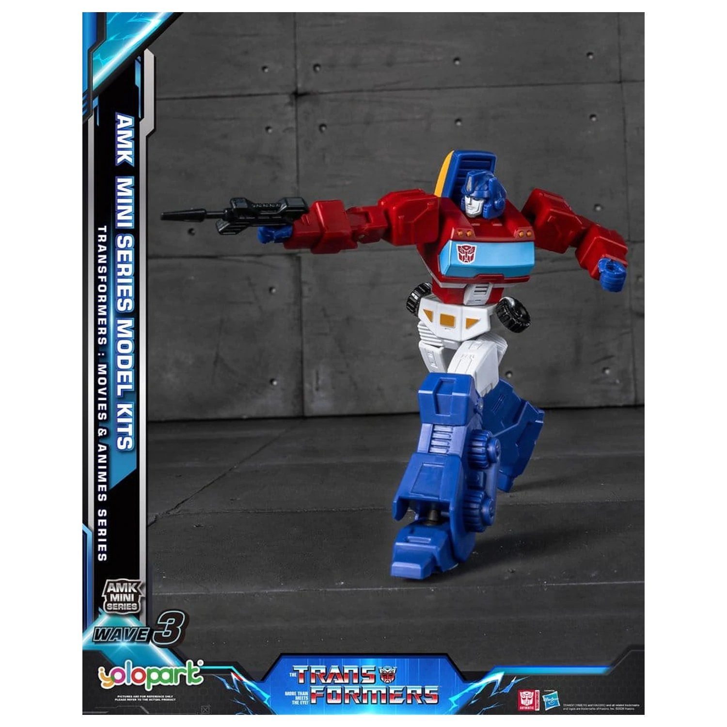 Transformers Generation One AMK Mini Series Plastikový Model Kit Vlna 3 Orion Pax IDW 11 cm fotografii produktu