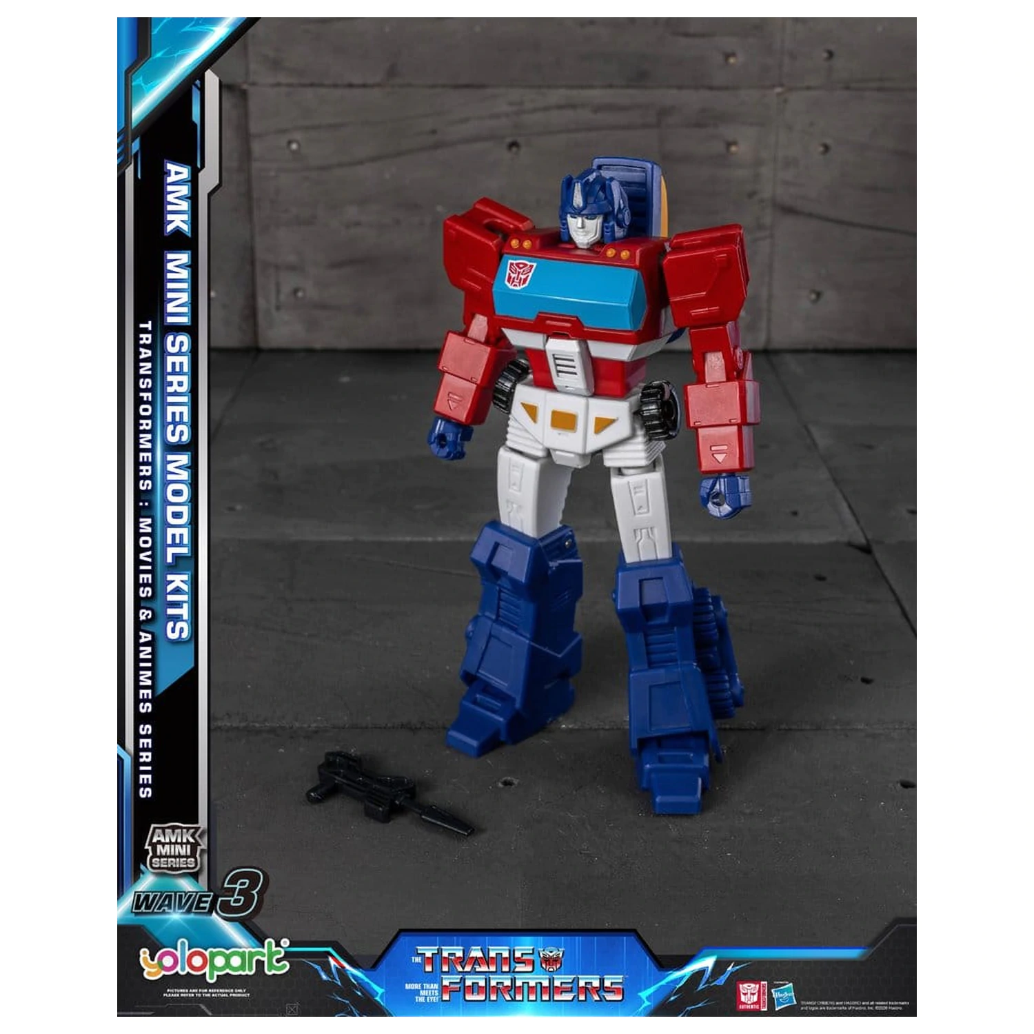 Transformers Generation One AMK Mini Series Plastikový Model Kit Vlna 3 Orion Pax IDW 11 cm fotografii produktu