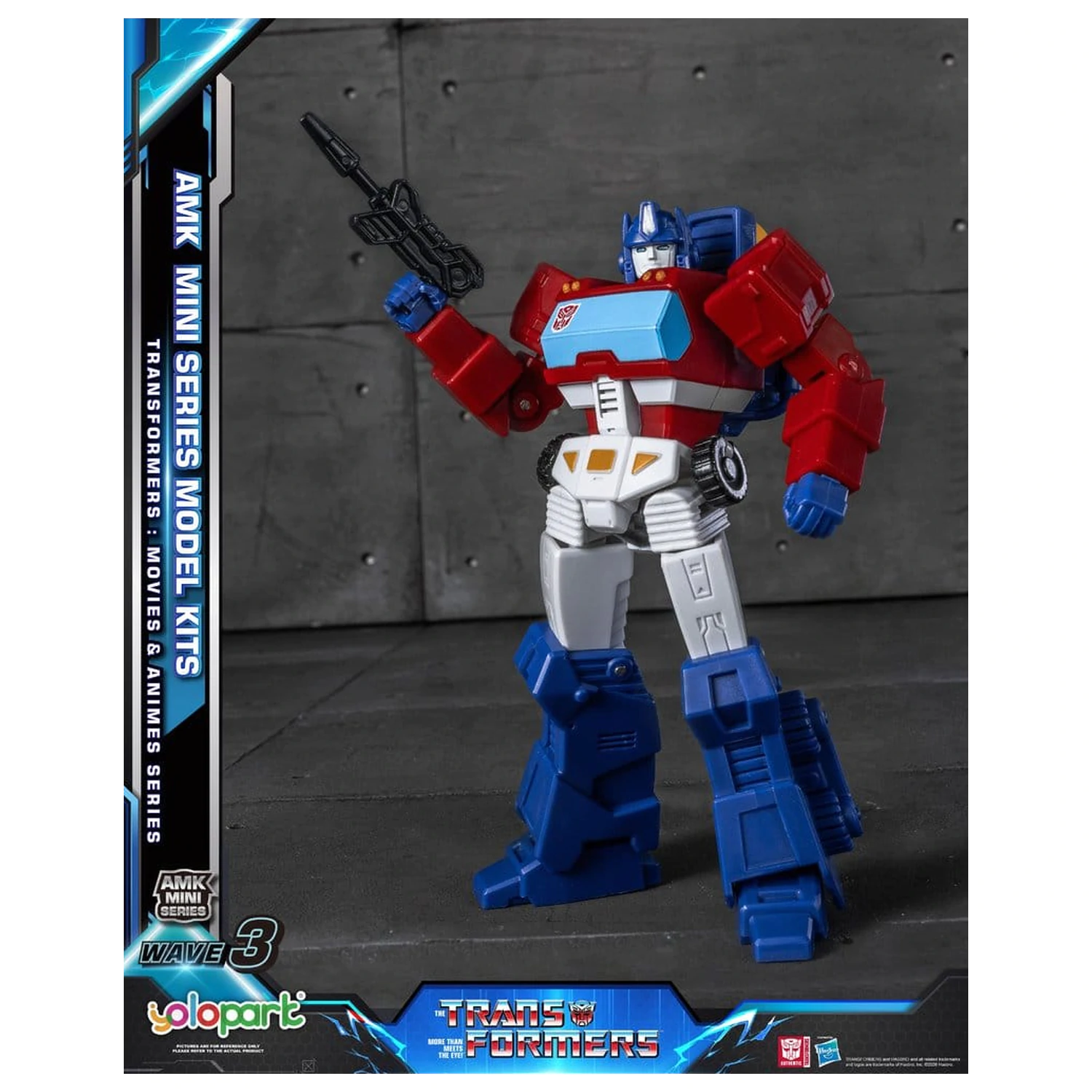 Transformers Generation One AMK Mini Series Plastikový Model Kit Vlna 3 Orion Pax IDW 11 cm fotografii produktu
