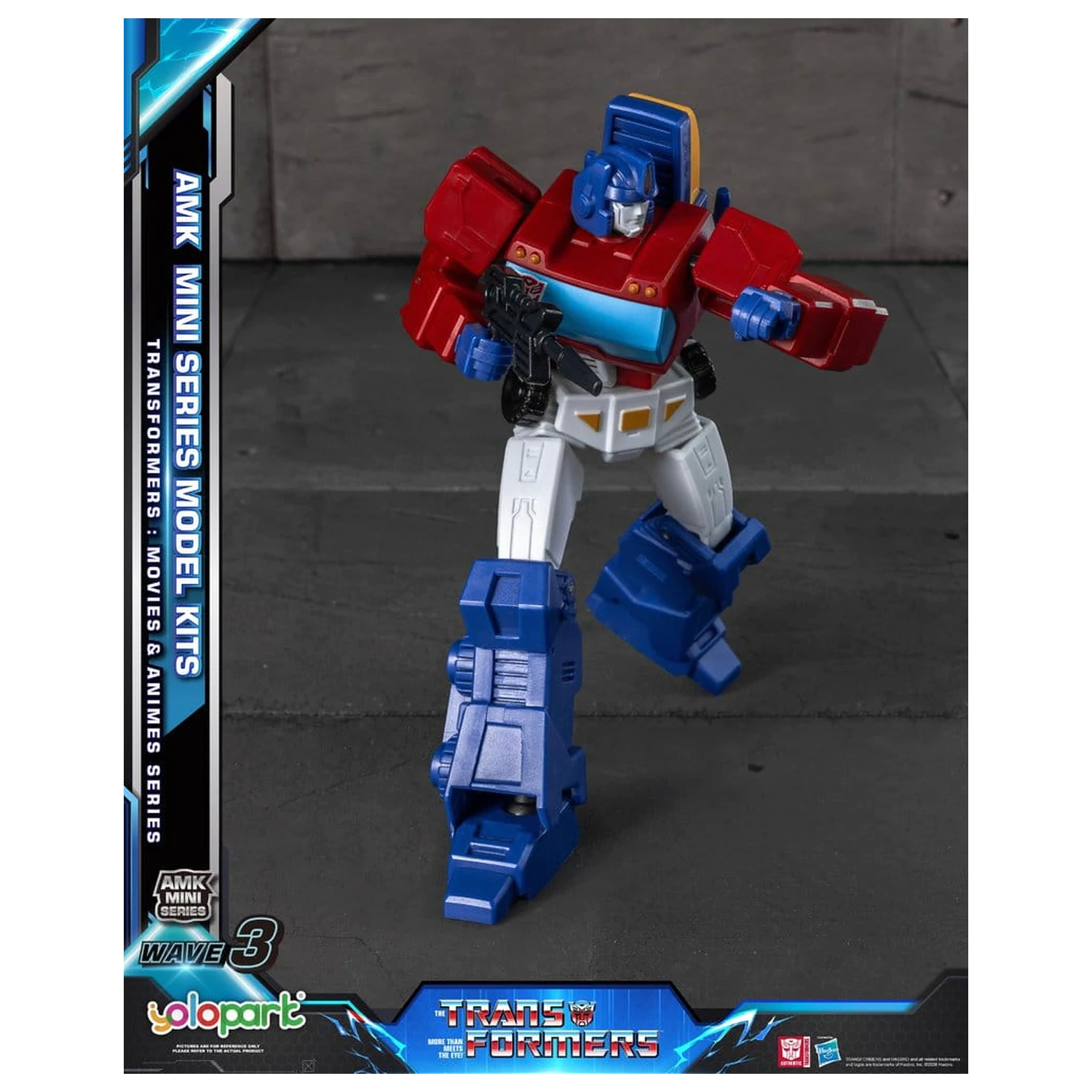 Transformers Generation One AMK Mini Series Plastikový Model Kit Vlna 3 Orion Pax IDW 11 cm fotografii produktu