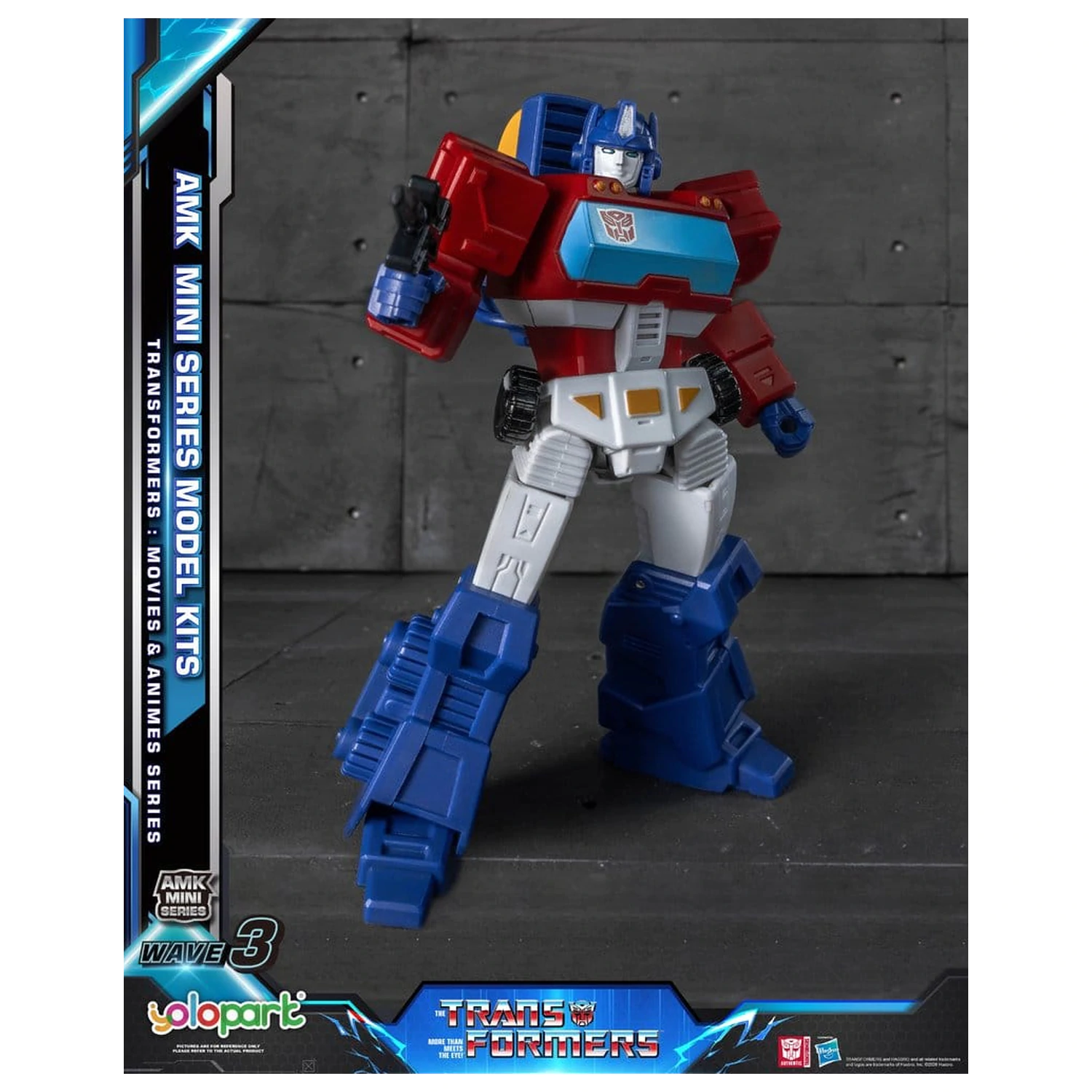 Transformers Generation One AMK Mini Series Plastikový Model Kit Vlna 3 Orion Pax IDW 11 cm fotografii produktu