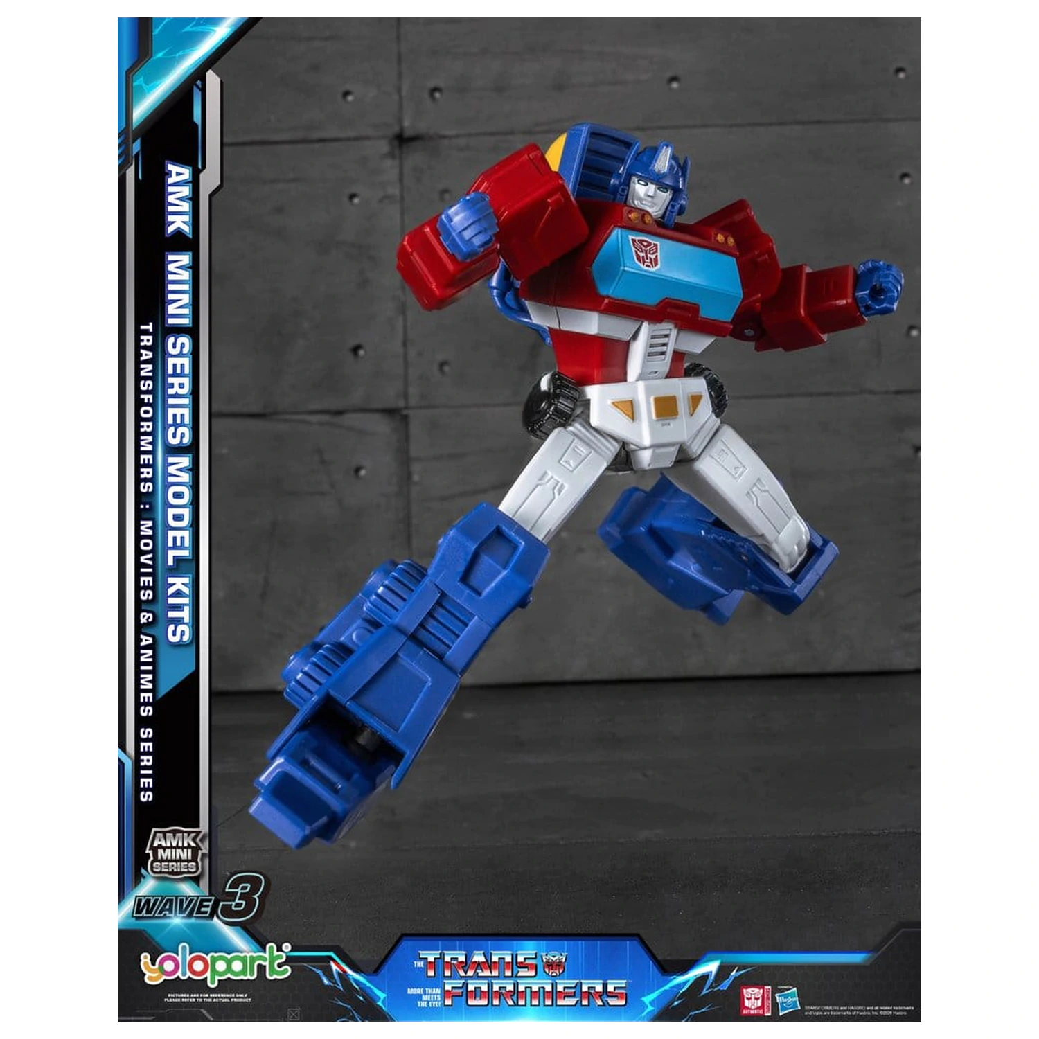 Transformers Generation One AMK Mini Series Plastikový Model Kit Vlna 3 Orion Pax IDW 11 cm fotografii produktu