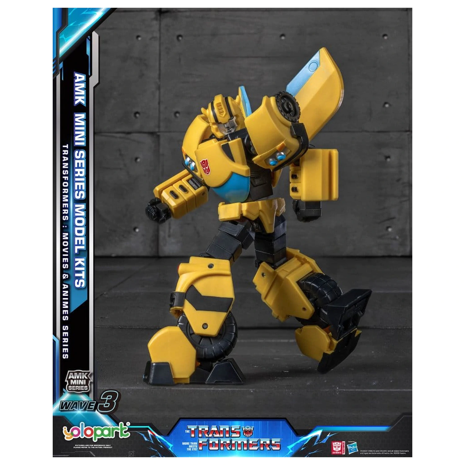 Transformers Generation One AMK Mini Series Plastic Model Kit Wave 3 Bumblebee IDW 11 cm fotografii produktu