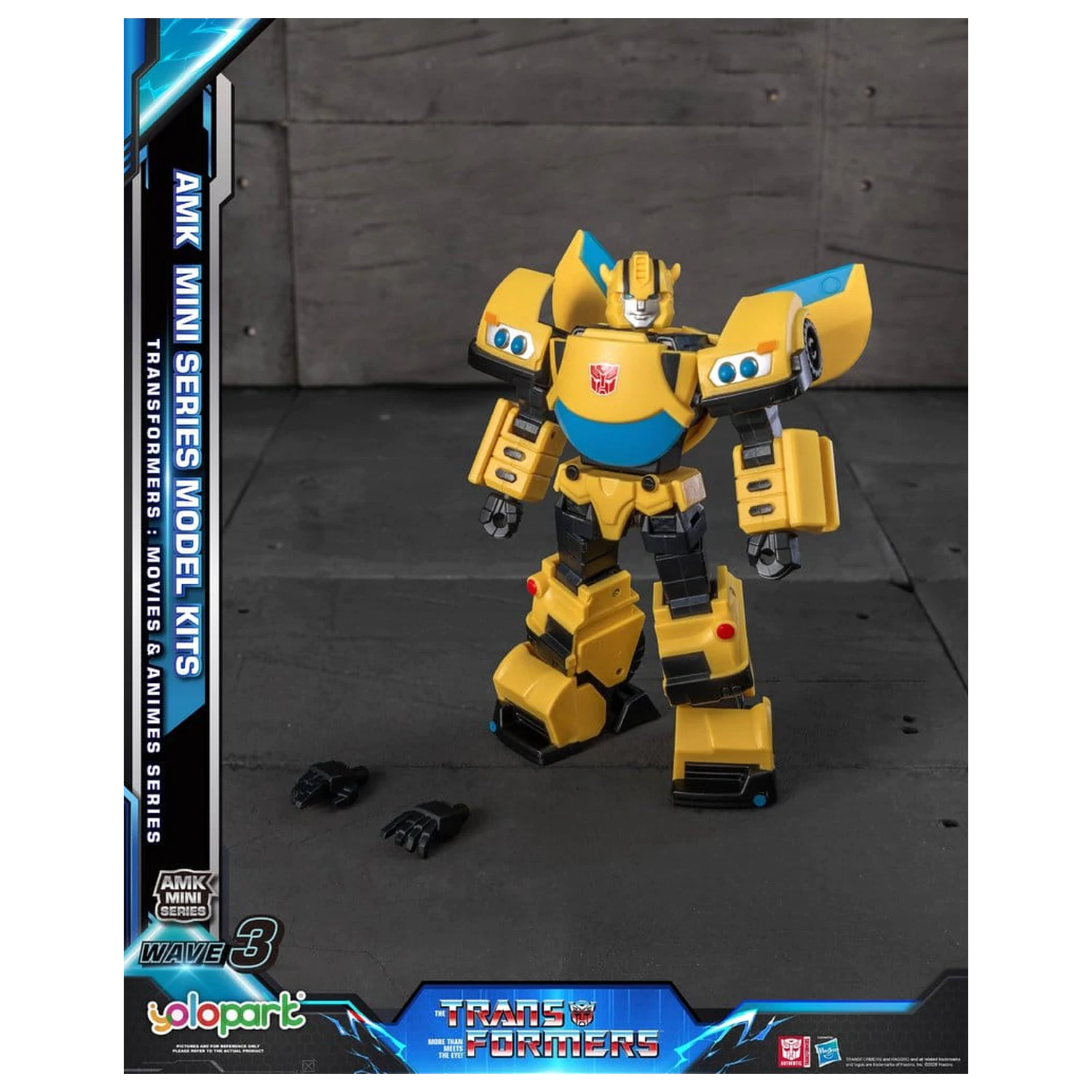 Transformers Generation One AMK Mini Series Plastic Model Kit Wave 3 Bumblebee IDW 11 cm fotografii produktu