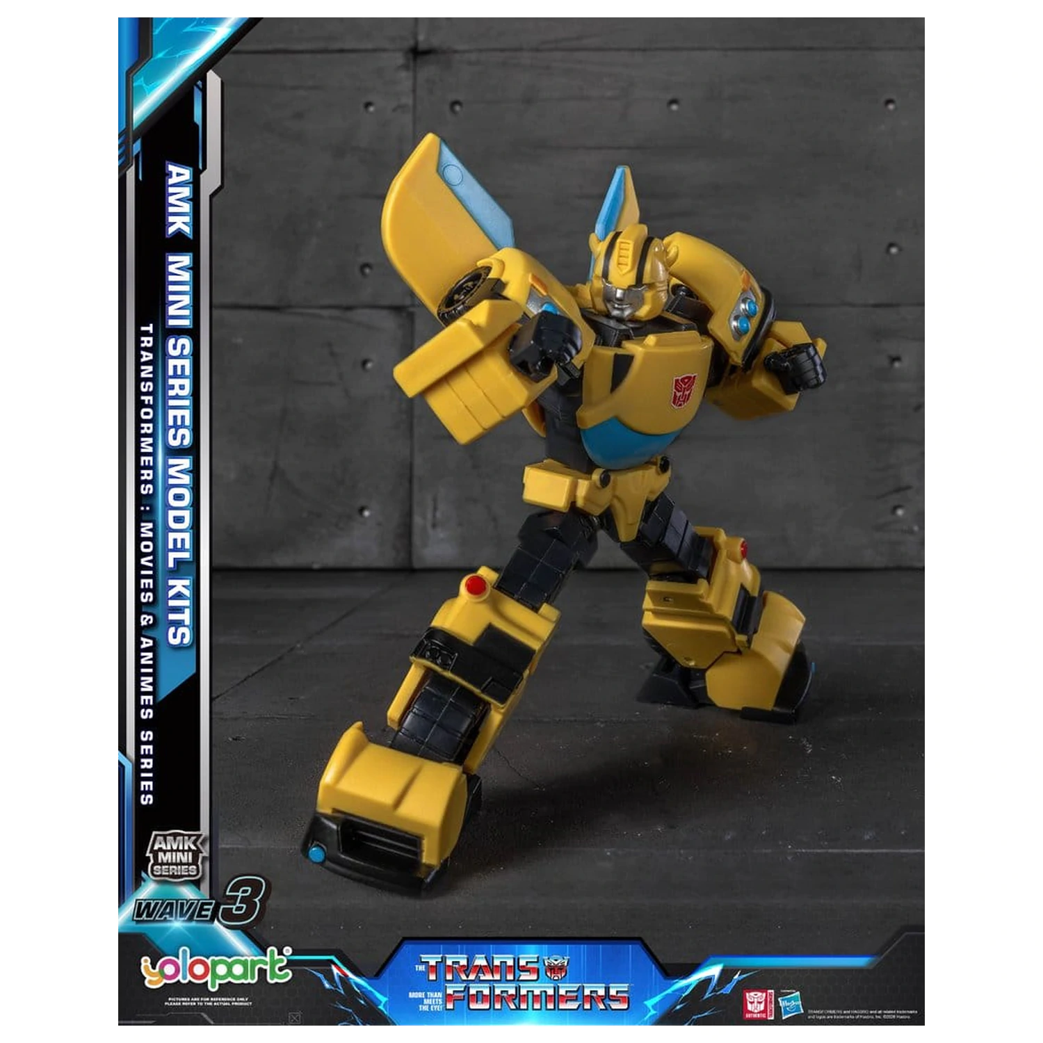 Transformers Generation One AMK Mini Series Plastic Model Kit Wave 3 Bumblebee IDW 11 cm fotografii produktu