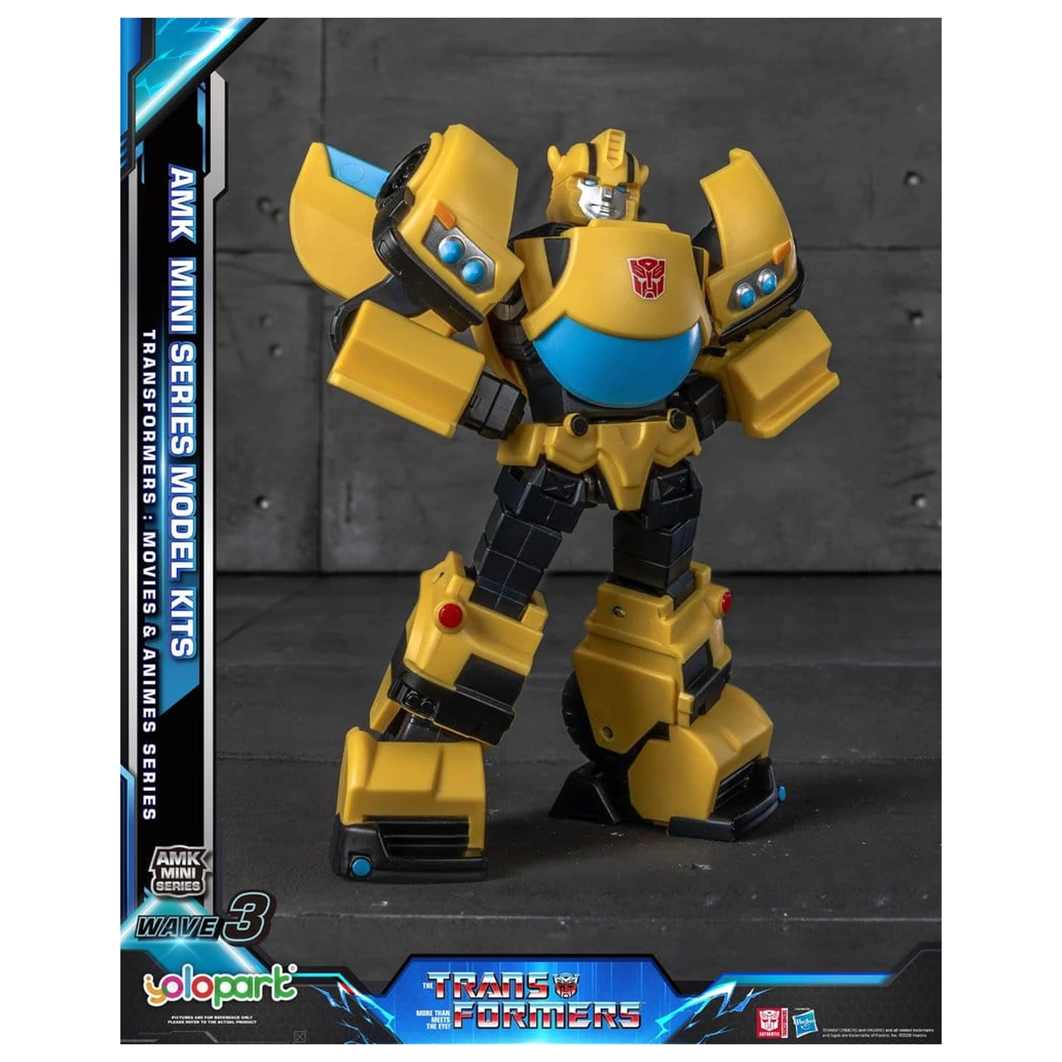 Transformers Generation One AMK Mini Series Plastic Model Kit Wave 3 Bumblebee IDW 11 cm fotografii produktu