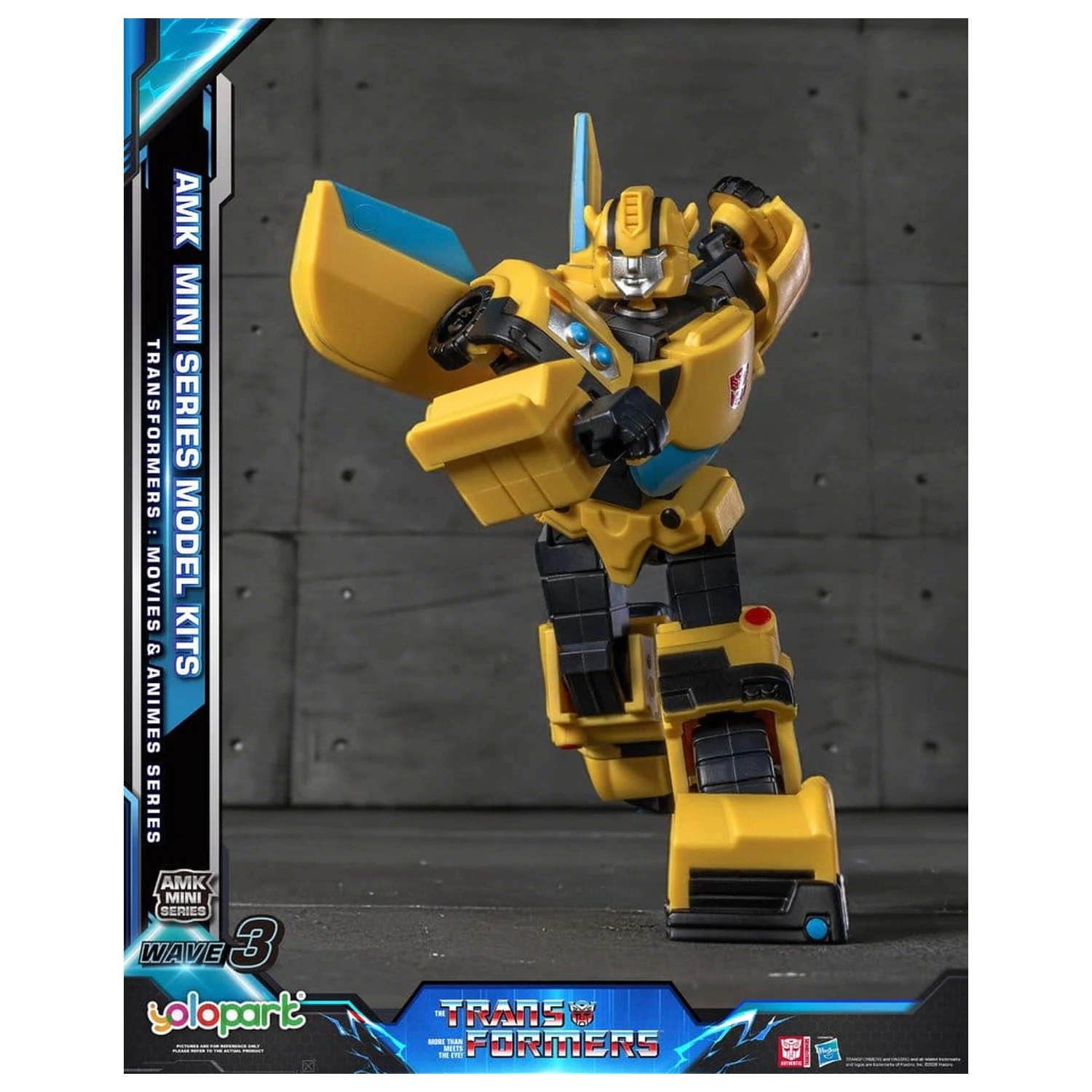 Transformers Generation One AMK Mini Series Plastic Model Kit Wave 3 Bumblebee IDW 11 cm fotografii produktu