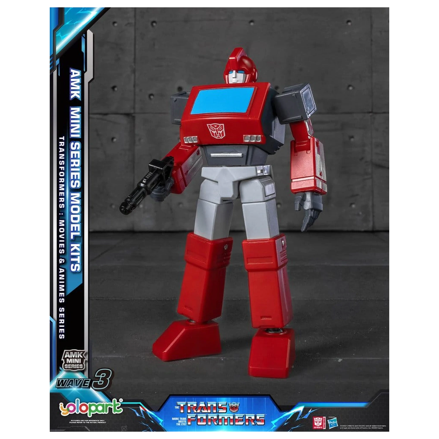 Transformers Generation One AMK Mini Series Plastikový model Kit Wave 3 Ironhide G1 11 cm fotografii produktu