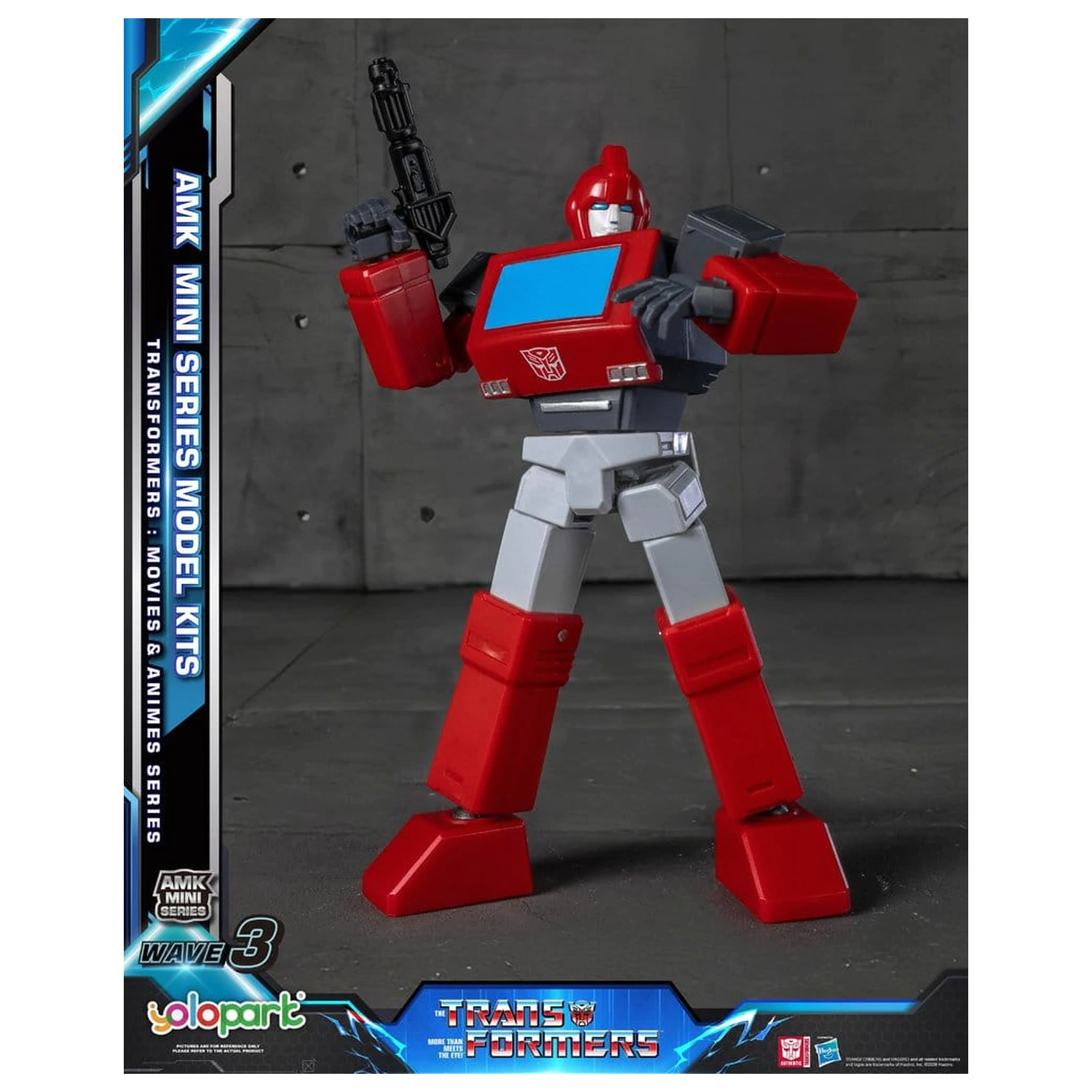 Transformers Generation One AMK Mini Series Plastikový model Kit Wave 3 Ironhide G1 11 cm fotografii produktu